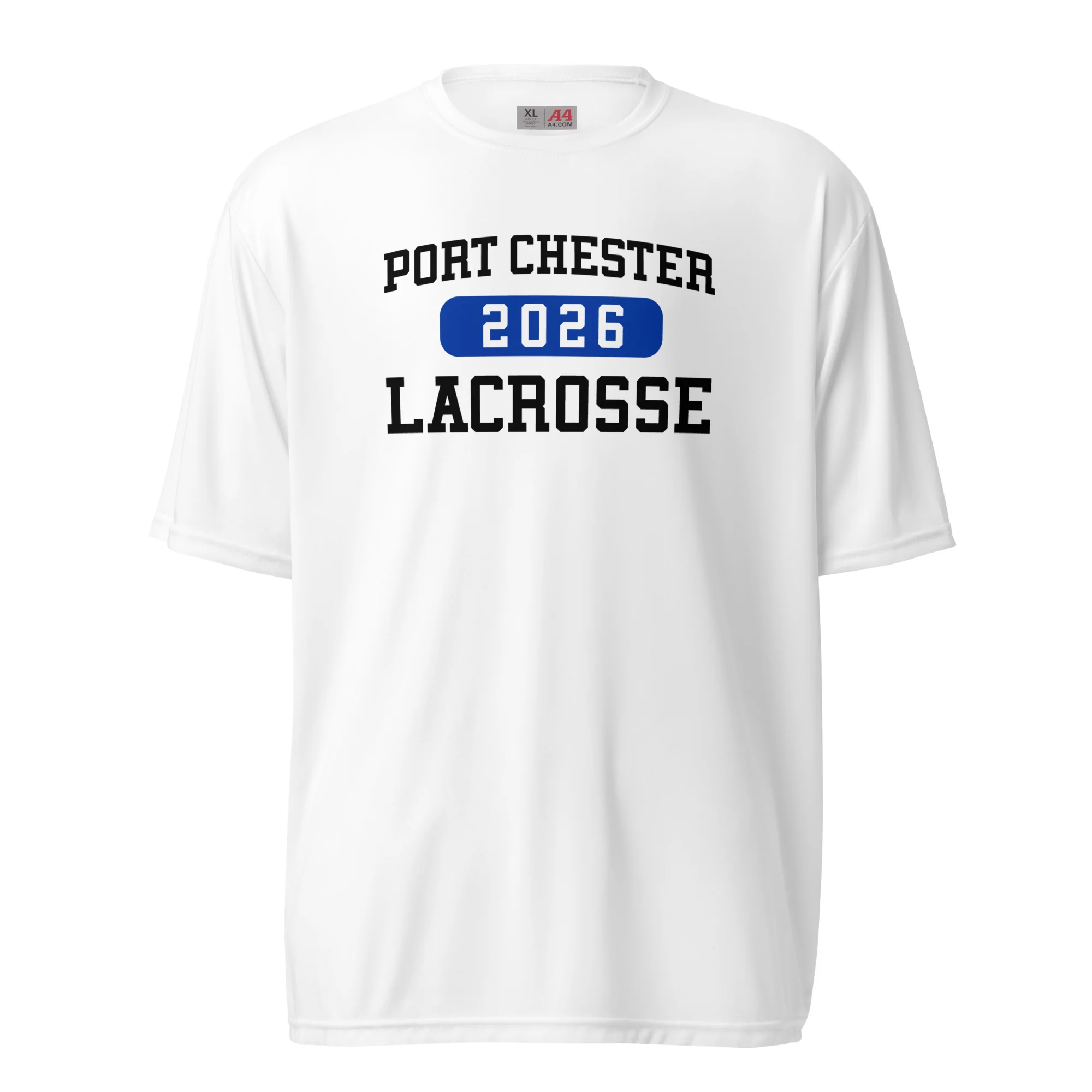 Port Chester Retro Unisex Performance T-Shirt - Image 4