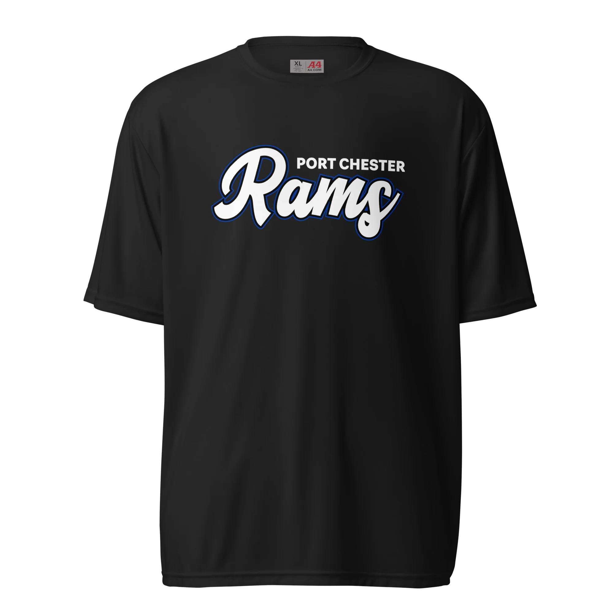 Port Chester Script Unisex Performance T-Shirt