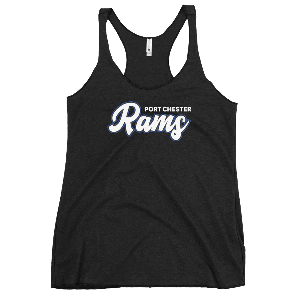 Port Chester Script Women's Racerback Tank