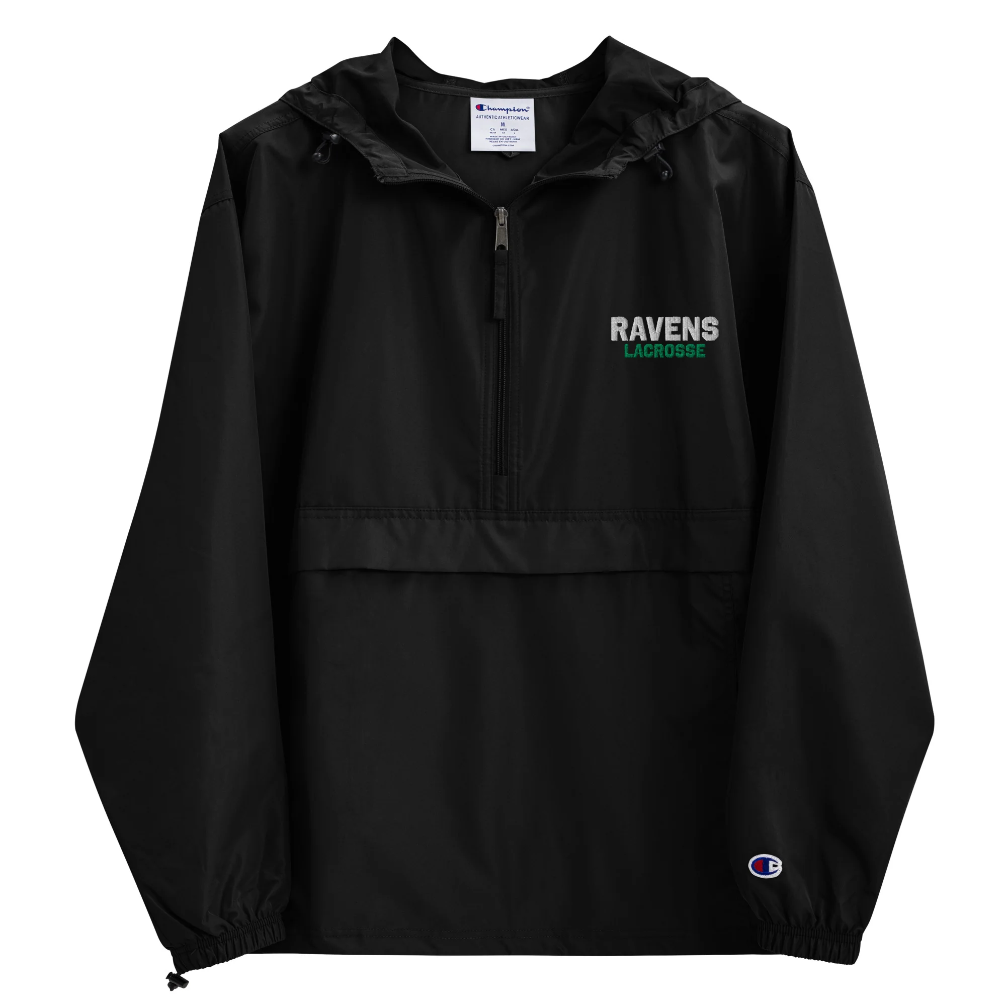 Ravenscroft Embroidered Champion Packable Jacket
