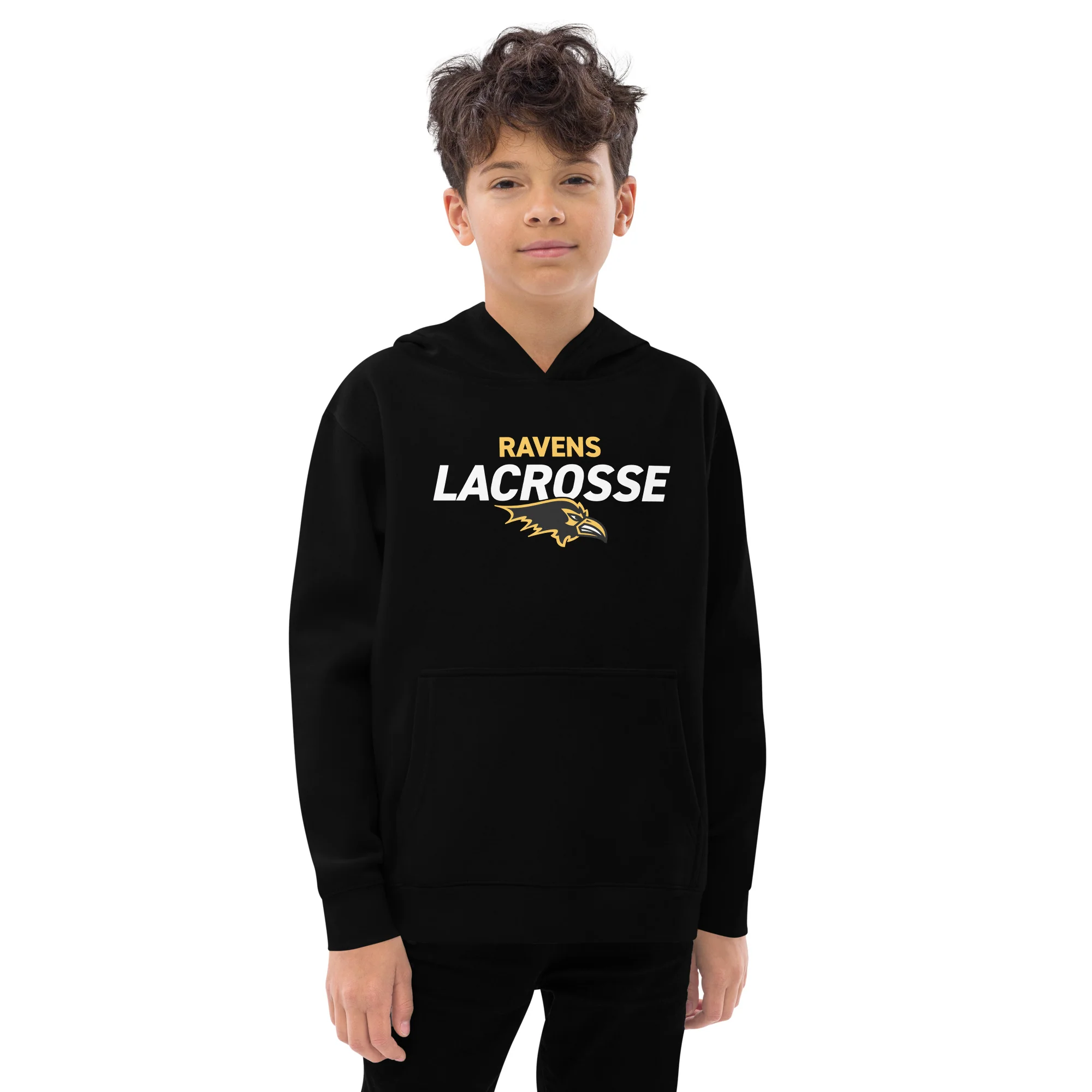 Ravenscroft Stacked Youth Fleece Hoodie - Image 3