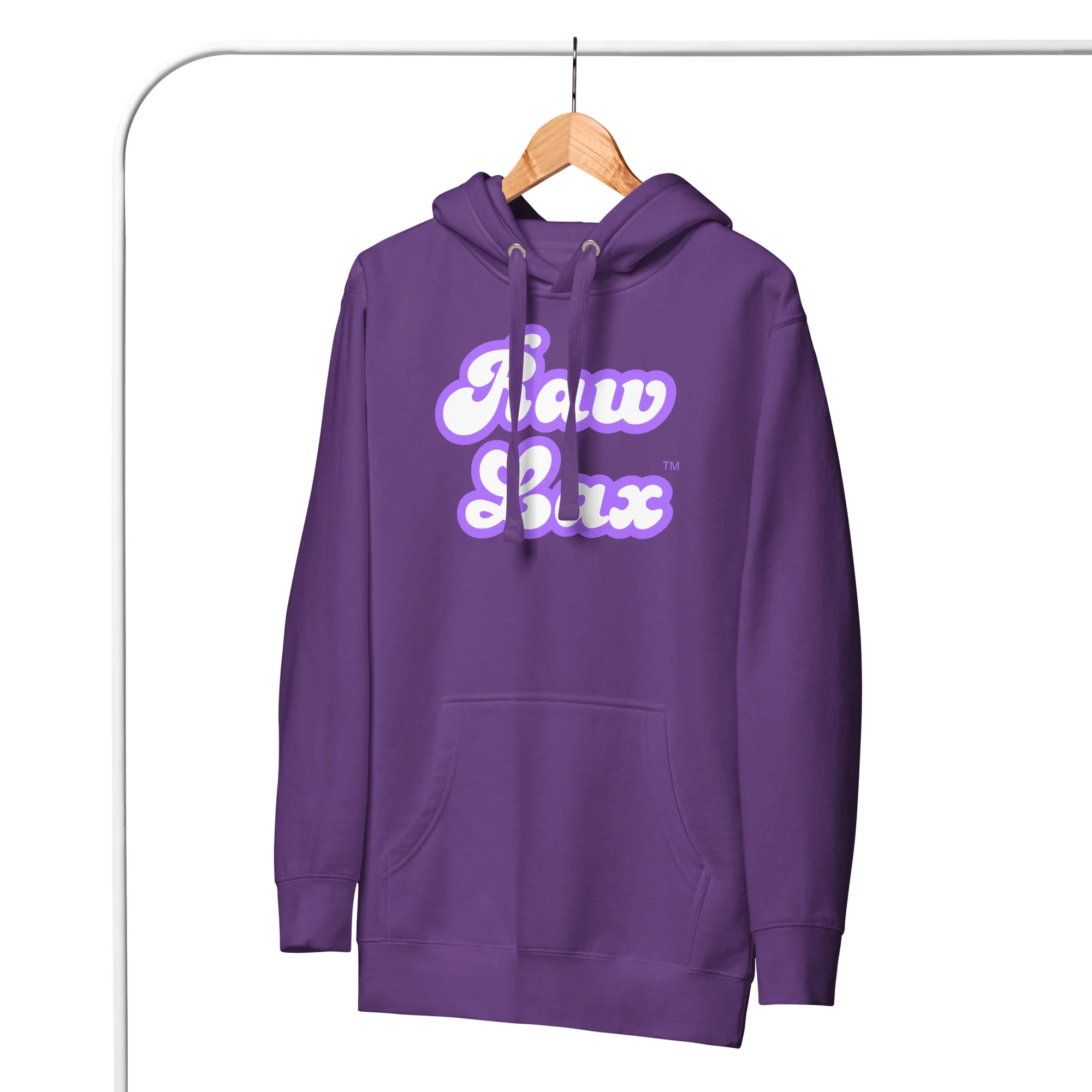 Raw Lax Unisex Hoodie - Image 3