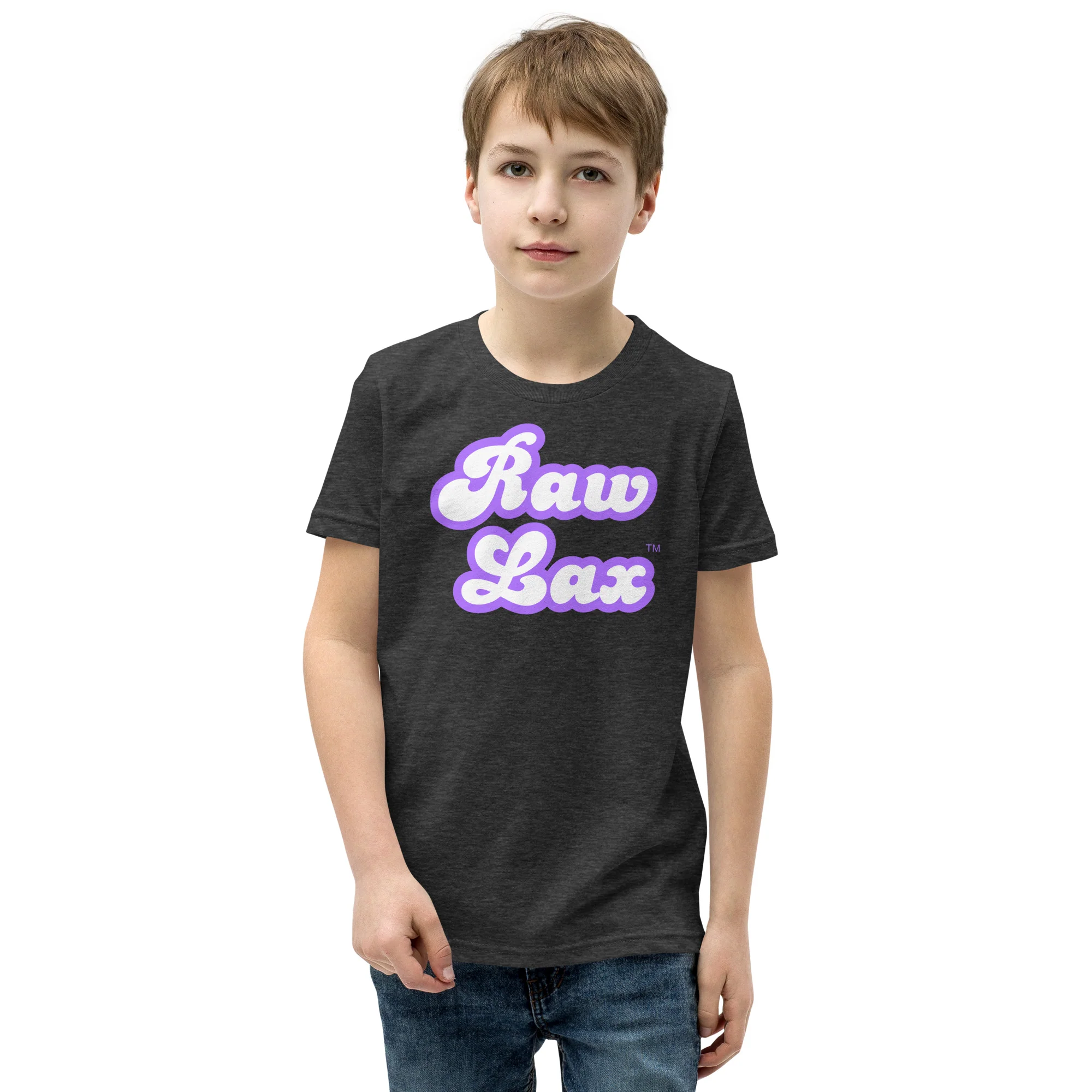 Raw Lax Youth Short Sleeve T-Shirt - Image 4