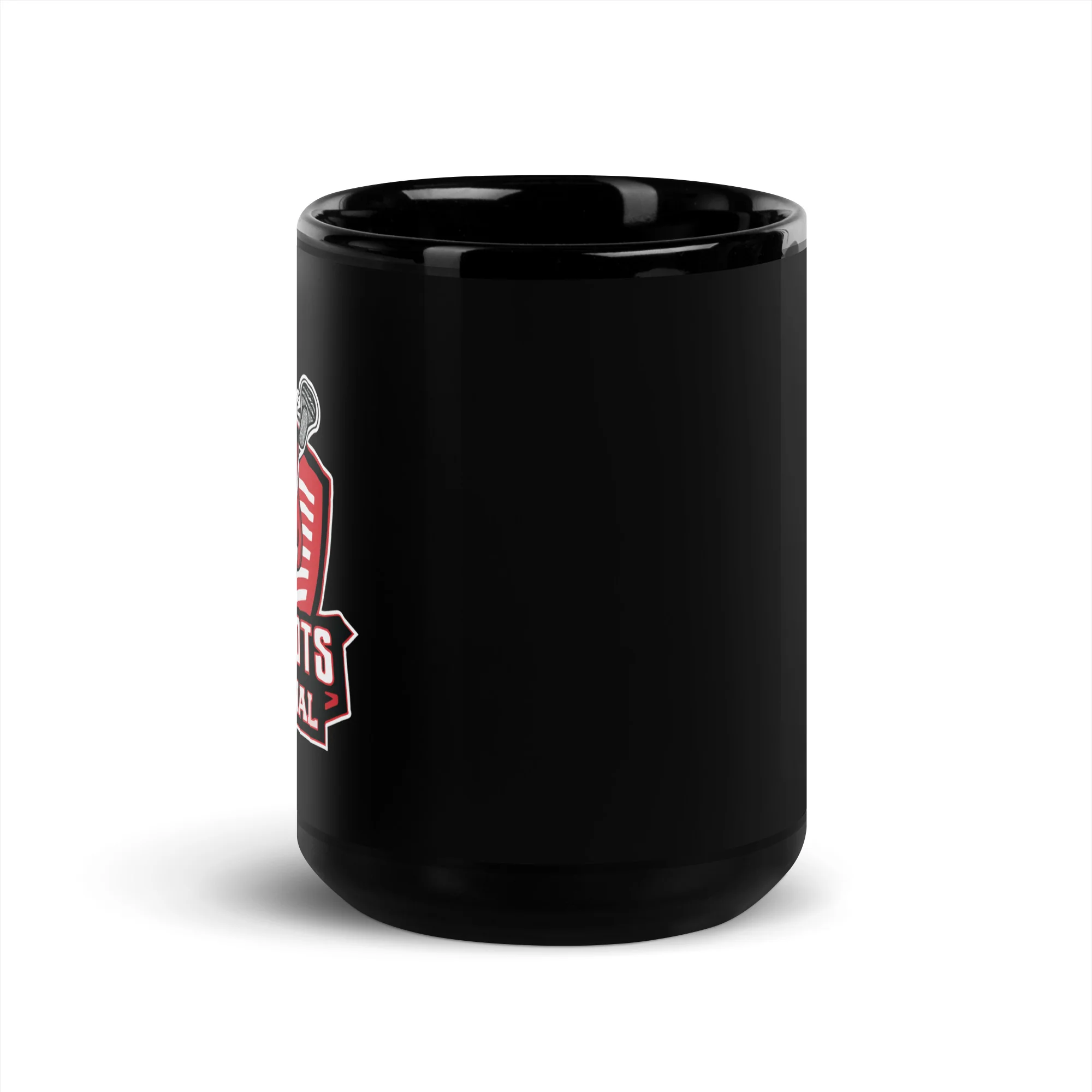 Red Hots Black Glossy Mug - Image 6