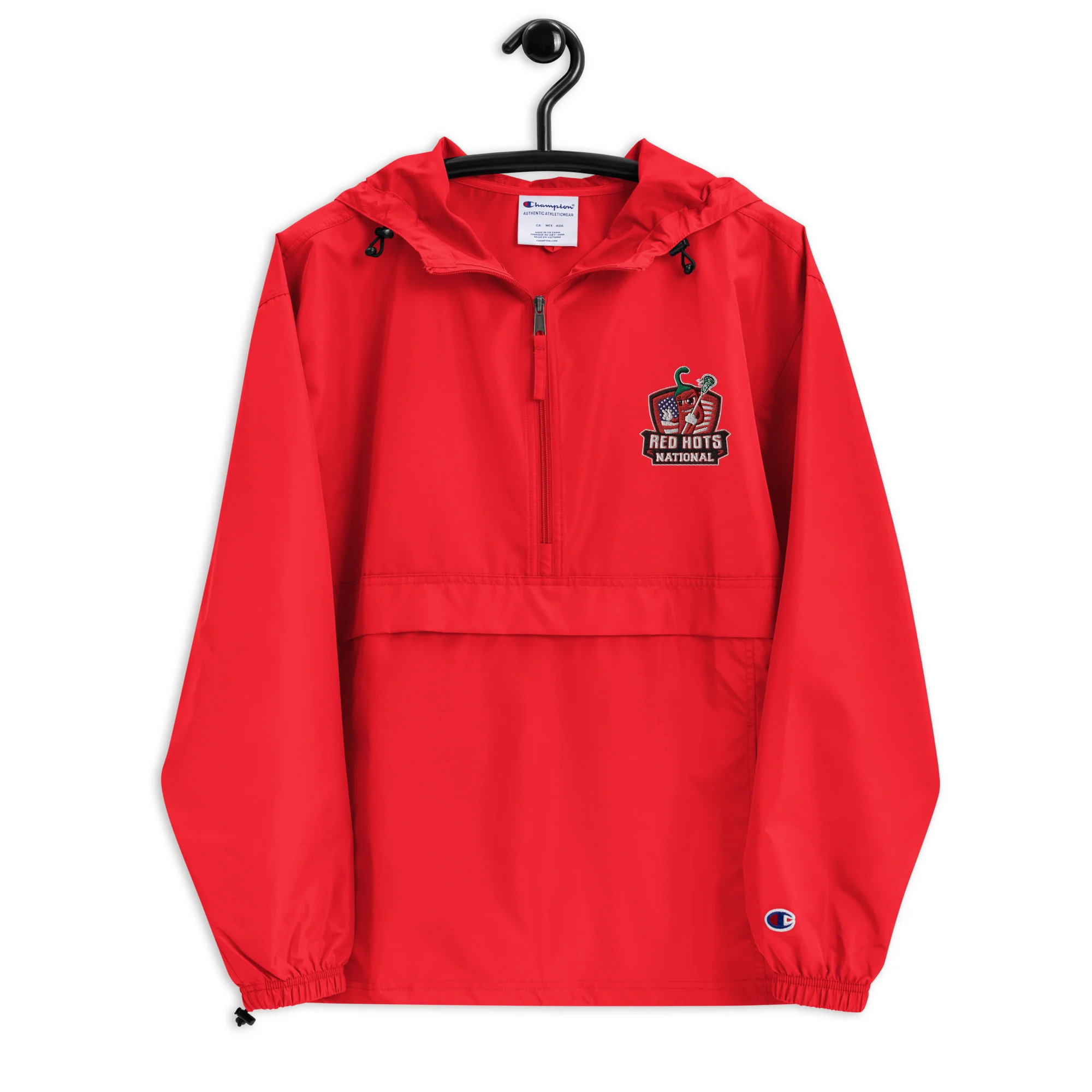 Red Hots Embroidered Champion Jacket - Image 2