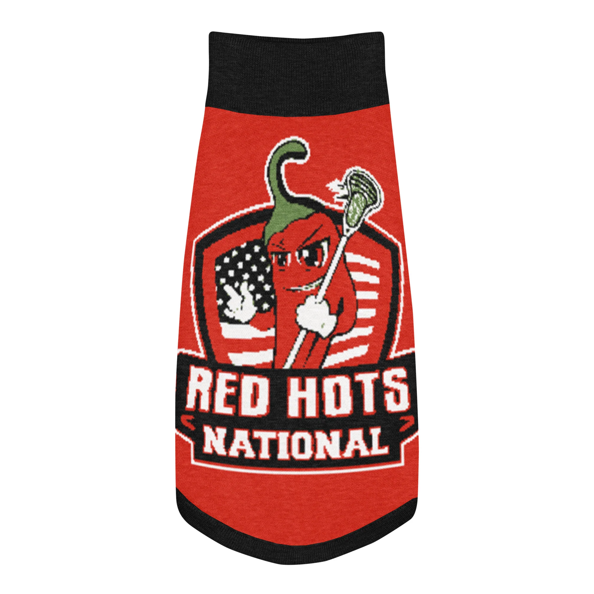 Red Hots Knitted Pet Sweater - Image 10