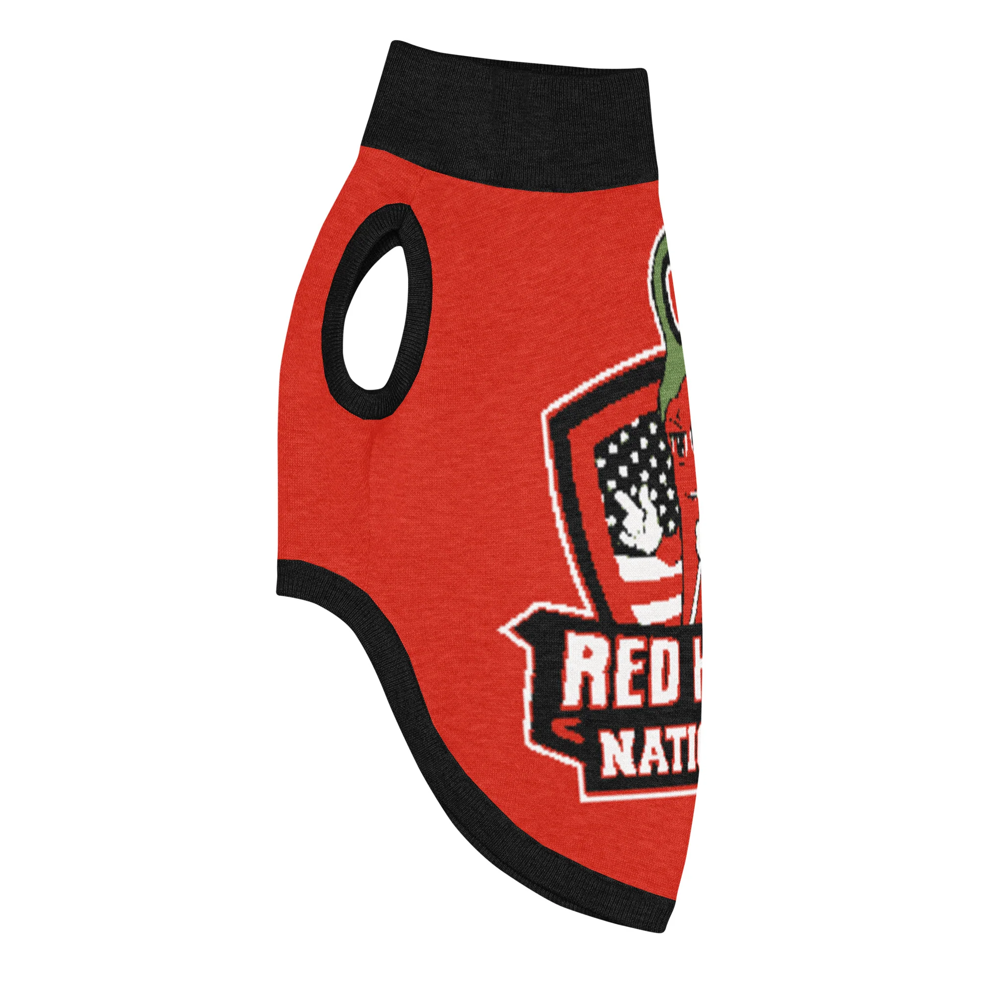 Red Hots Knitted Pet Sweater - Image 11