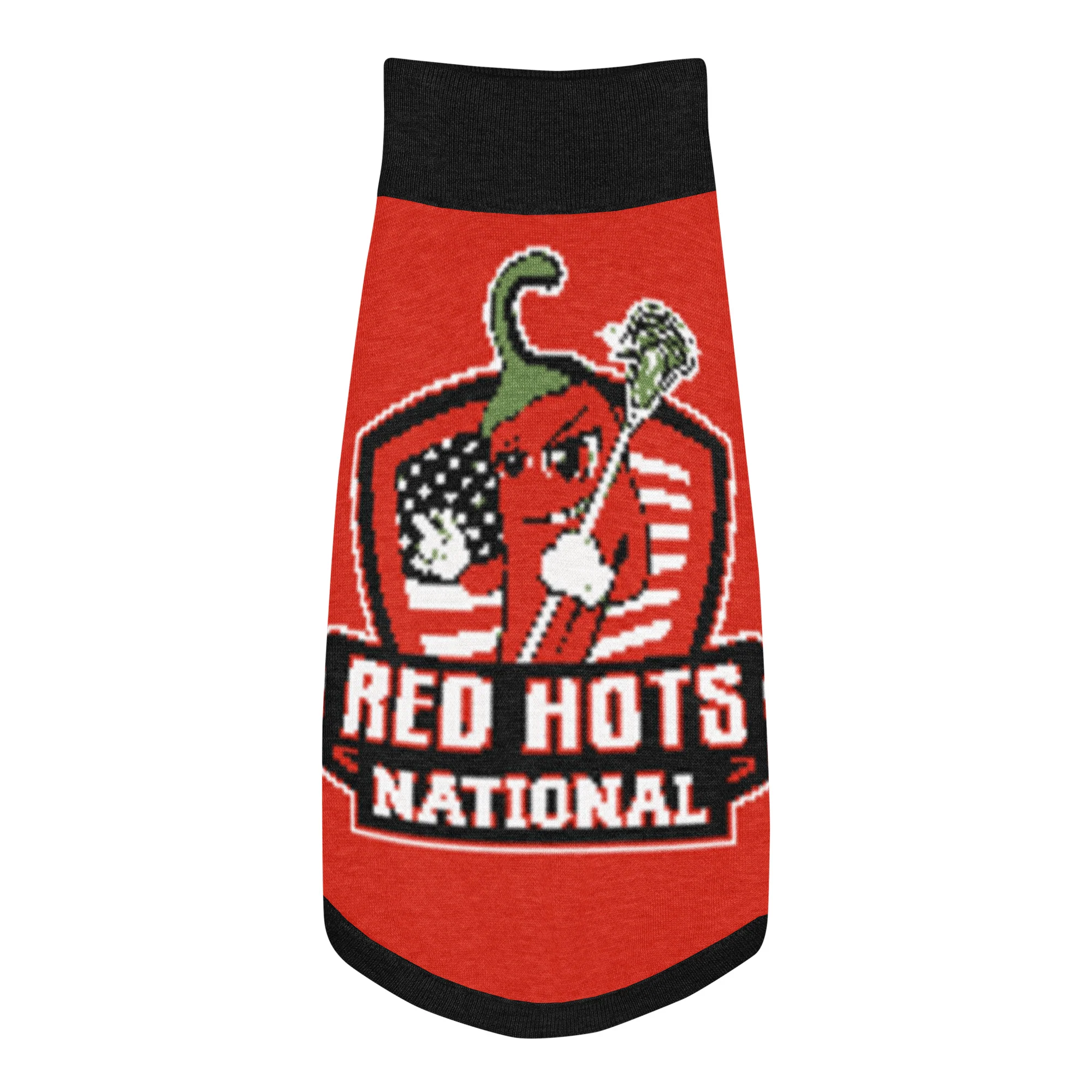 Red Hots Knitted Pet Sweater - Image 2