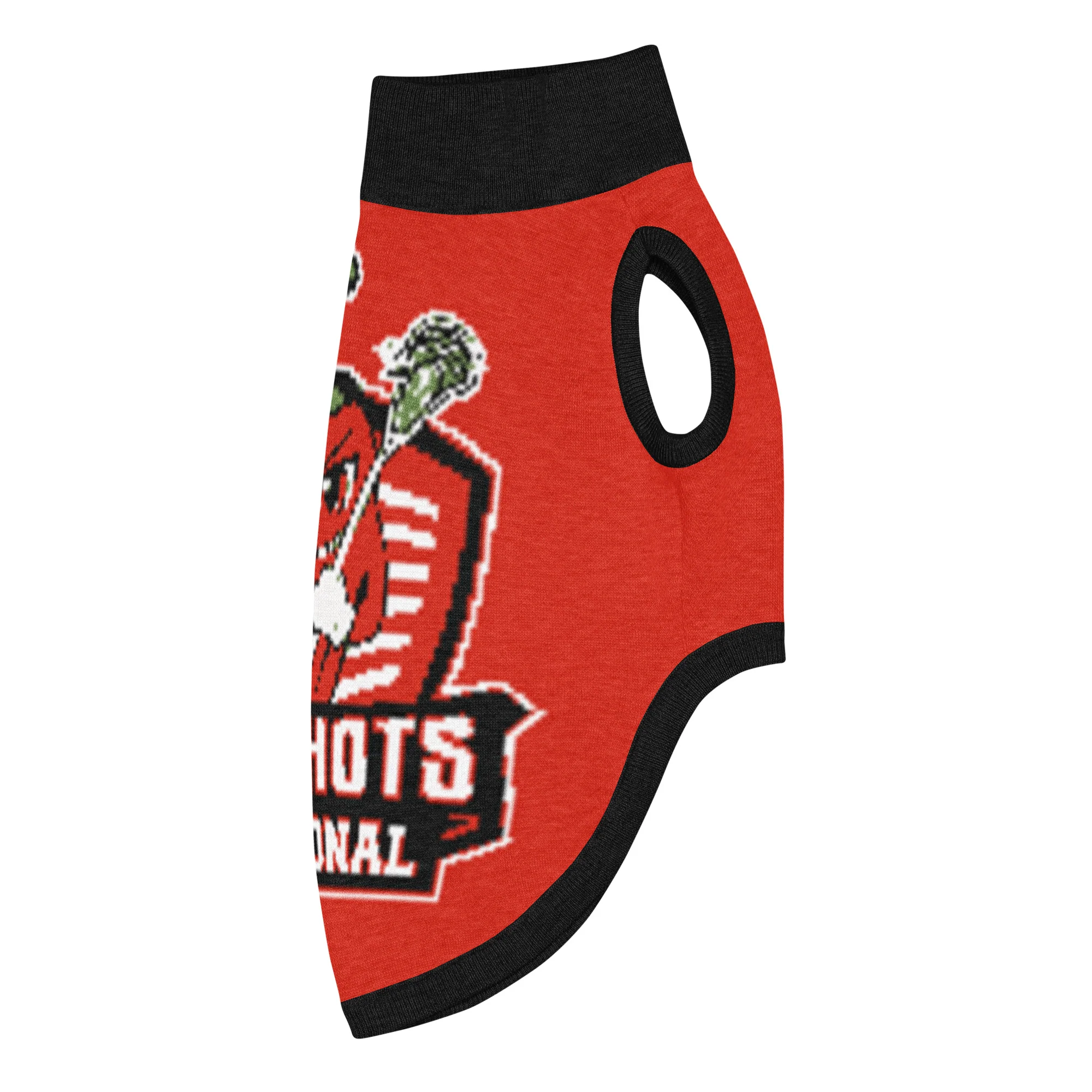 Red Hots Knitted Pet Sweater - Image 4
