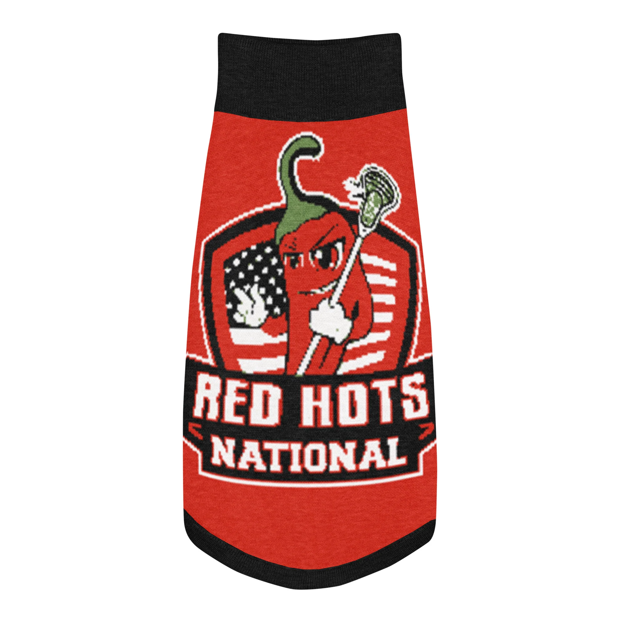 Red Hots Knitted Pet Sweater - Image 7