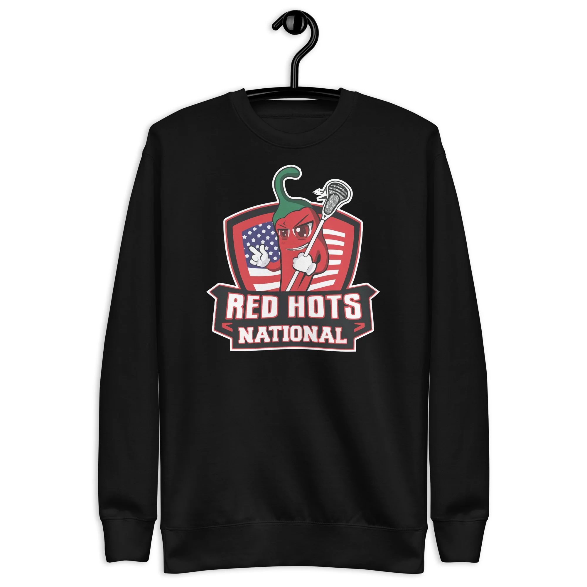 Red Hots Unisex Crewneck Sweatshirt - Image 2