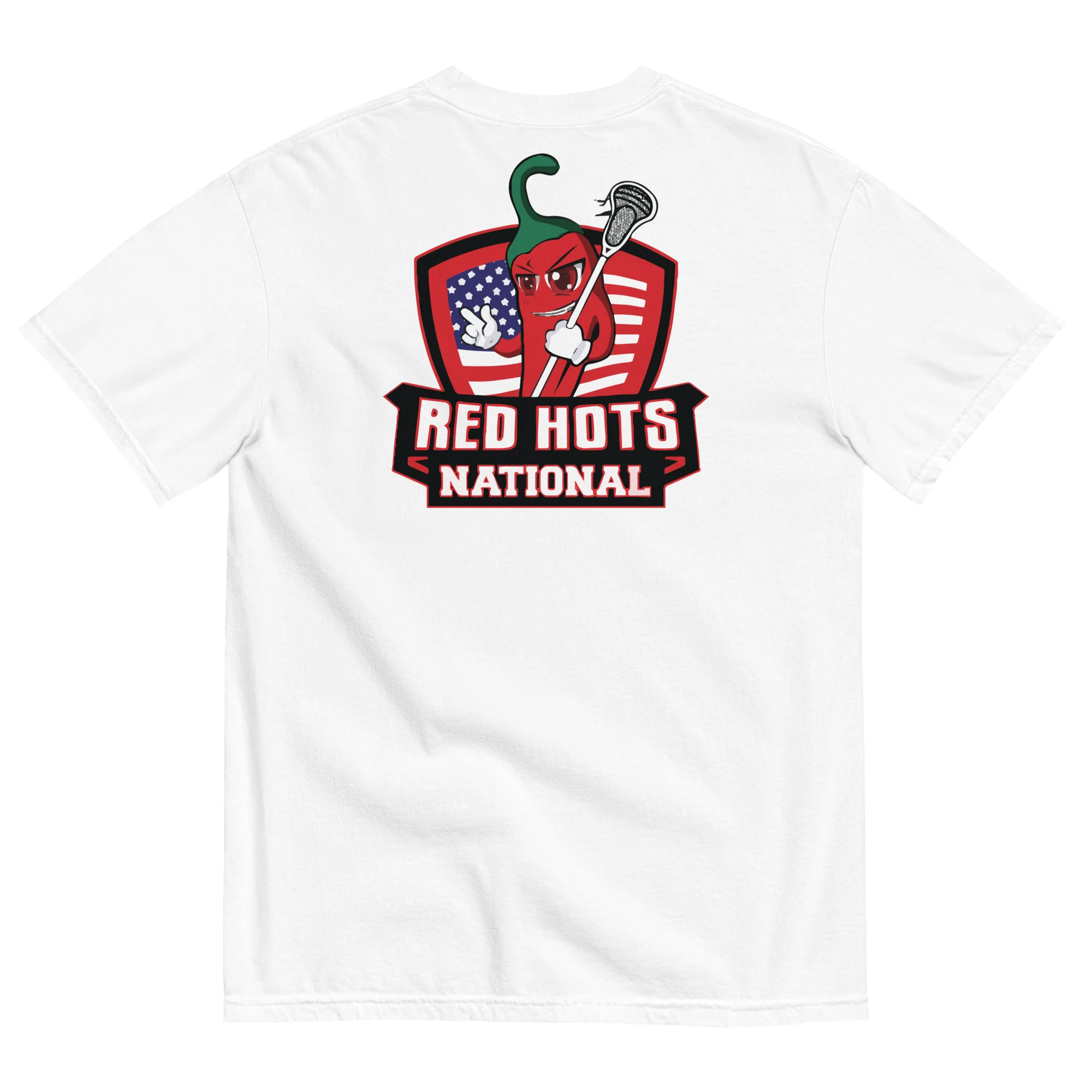 Red Hots Unisex Dual Print T-shirt - Image 4