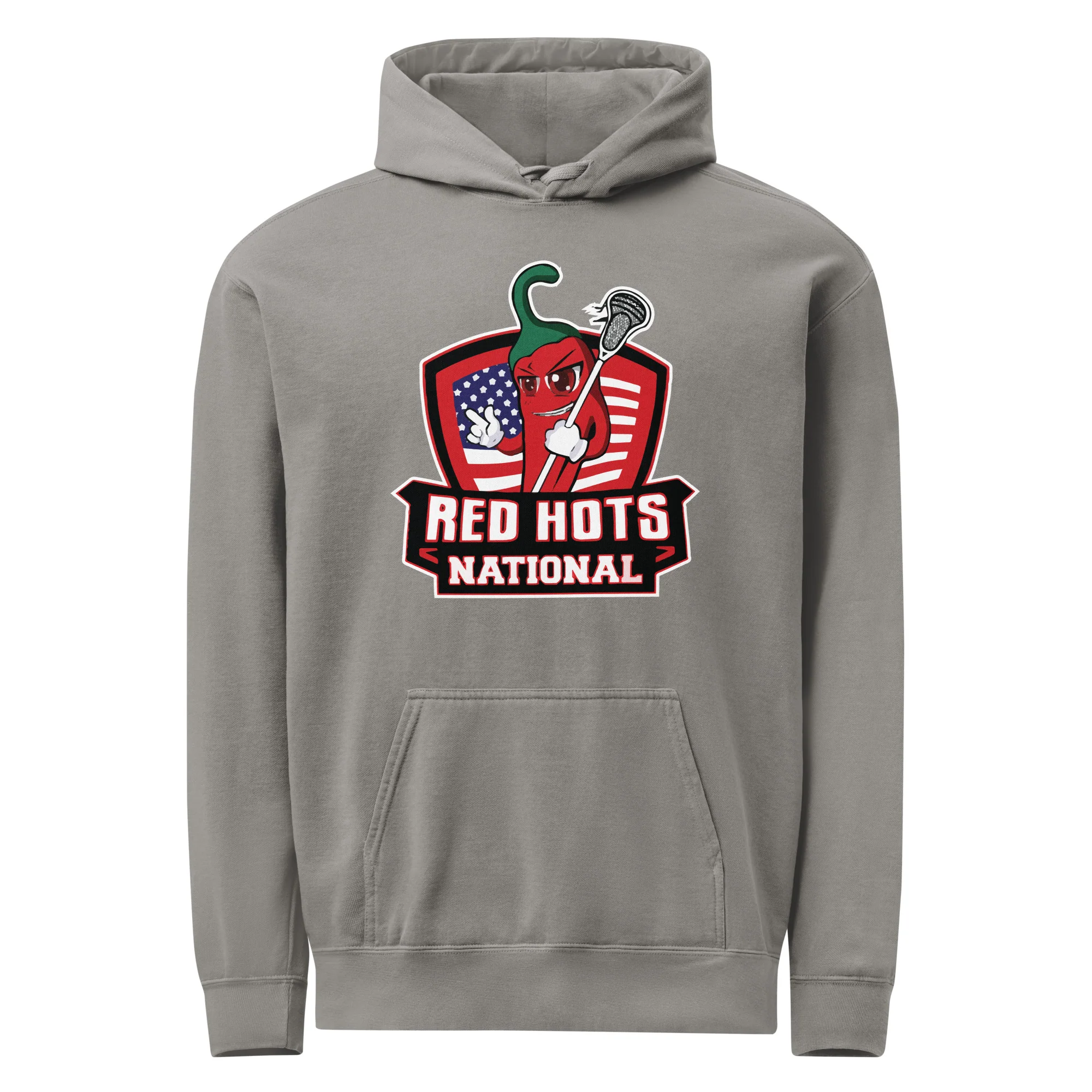 Red Hots Unisex garment-dyed hoodie - Image 9