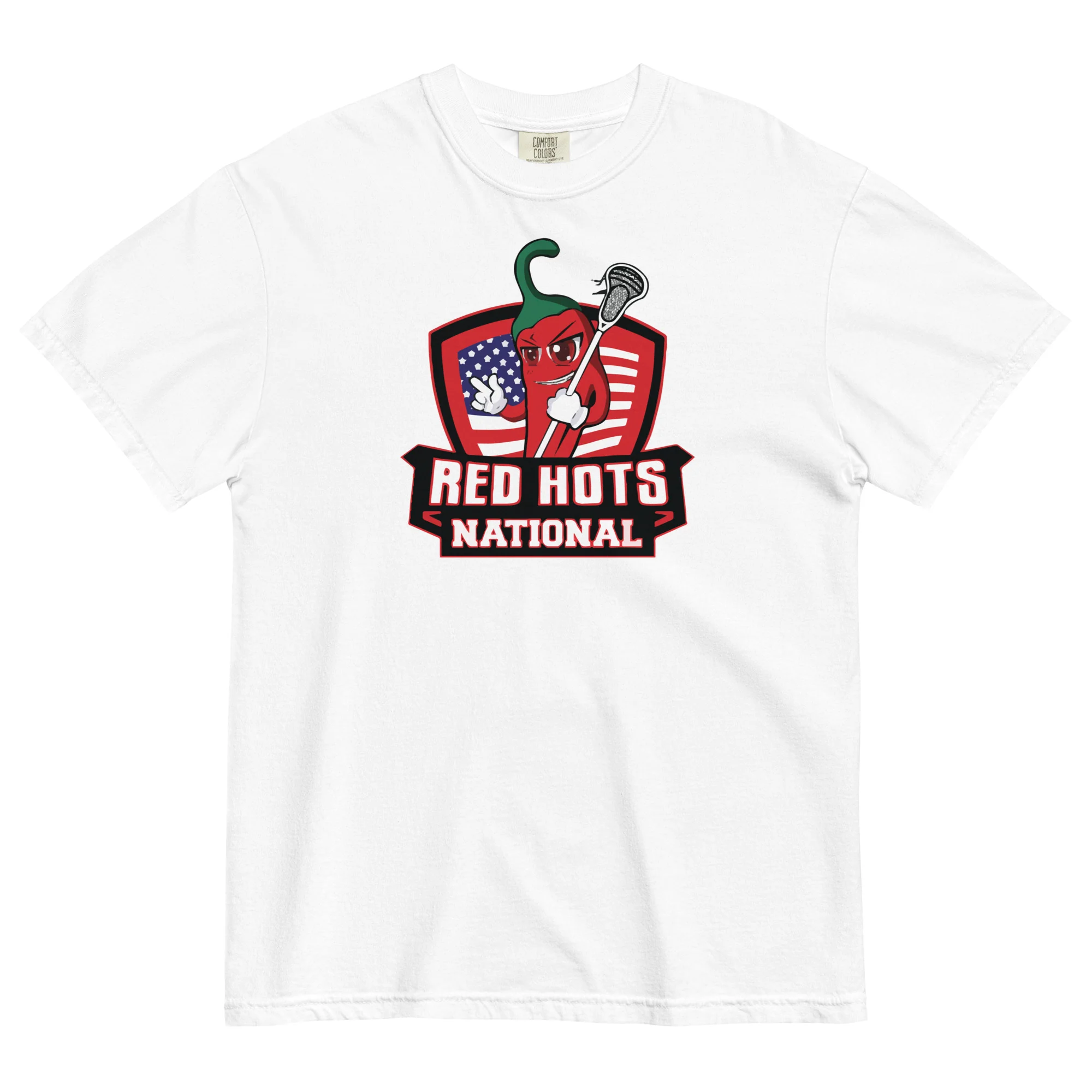 Red Hots Unisex Garment-dyed T-shirt - Image 11