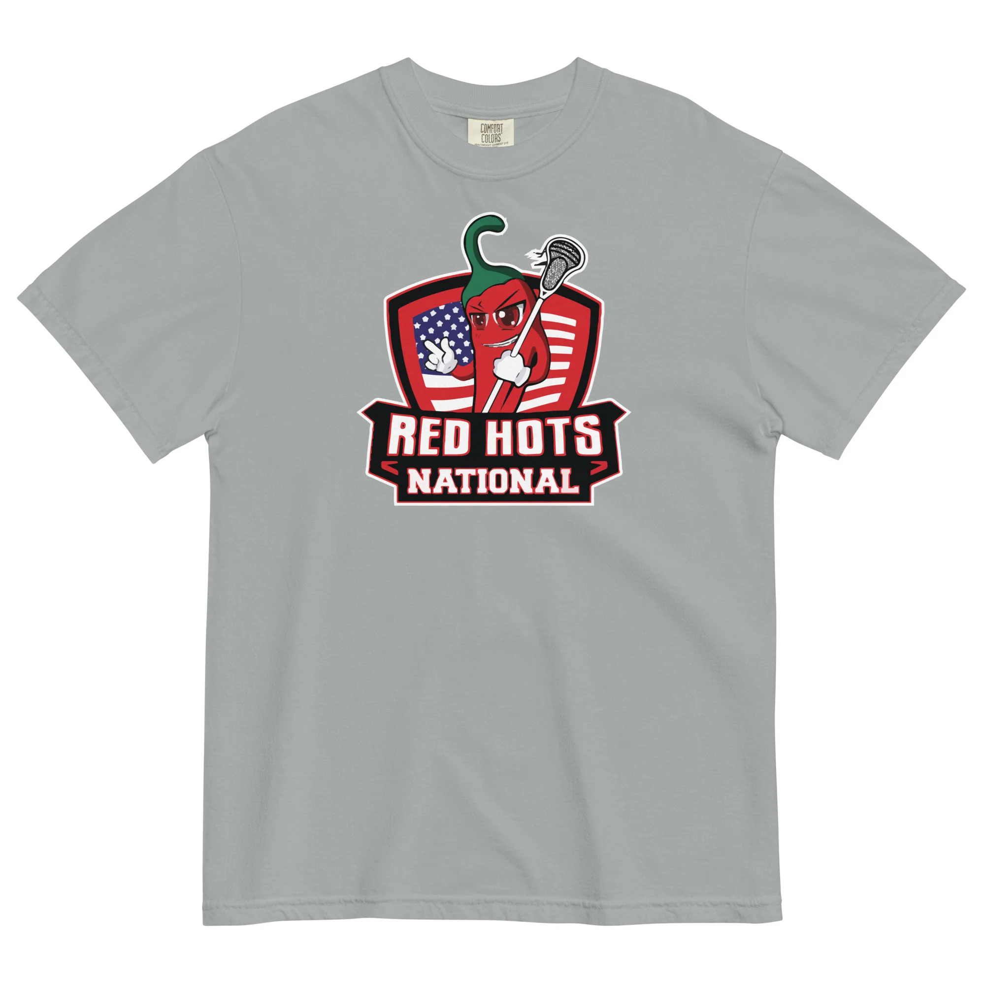 Red Hots Unisex Garment-dyed T-shirt - Image 3