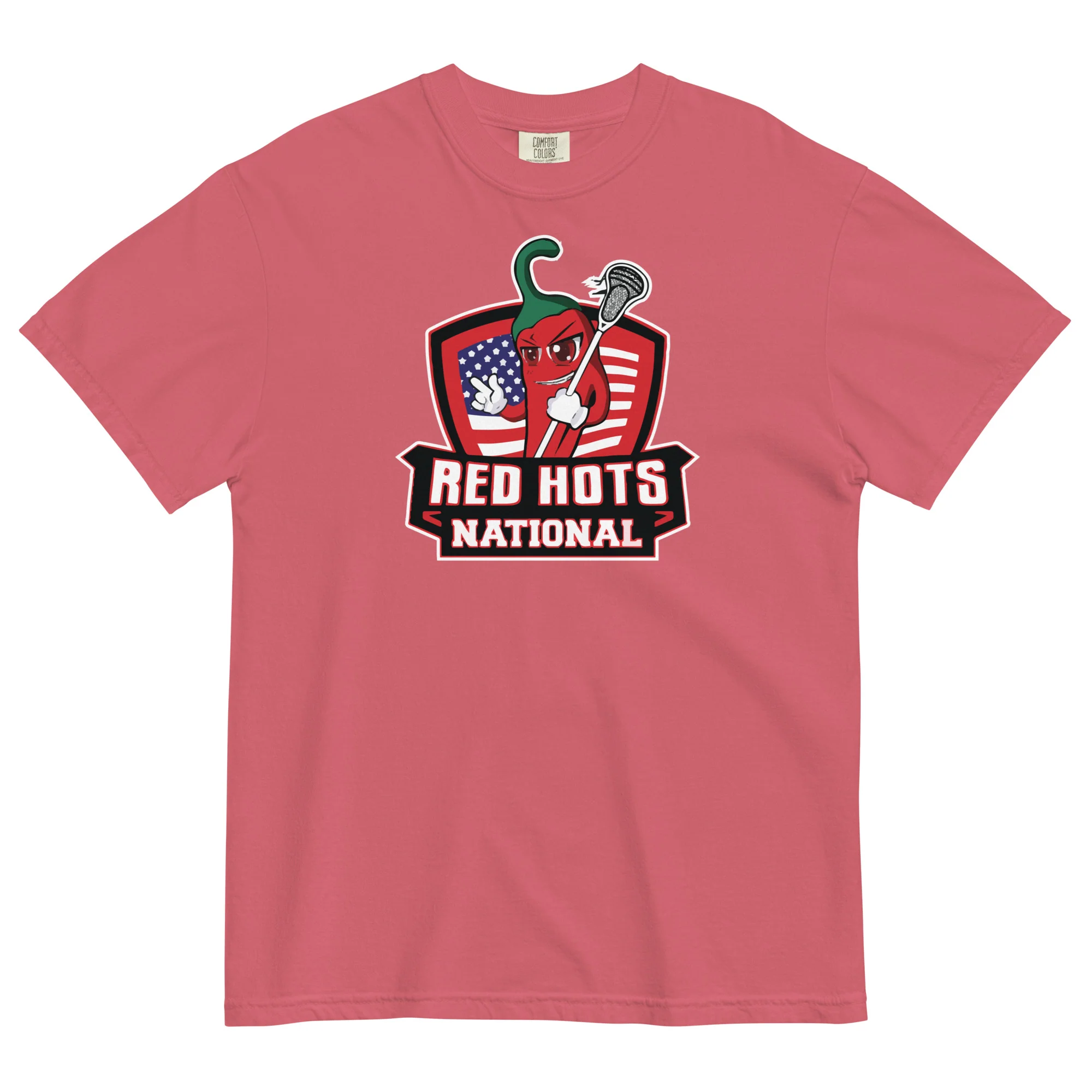 Red Hots Unisex Garment-dyed T-shirt - Image 9