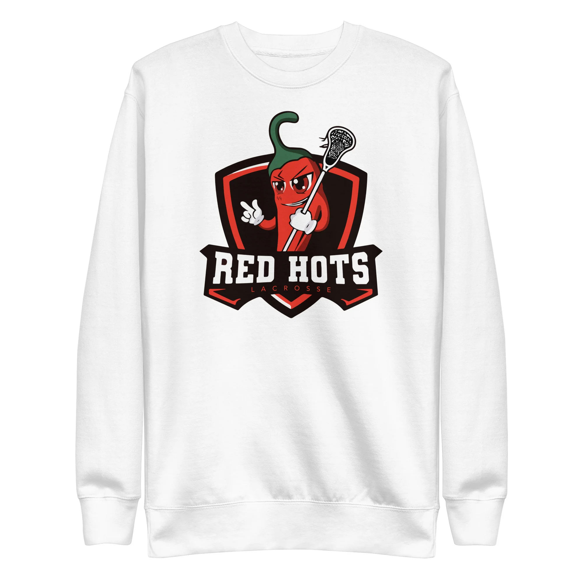 Red Hots Unisex Premium Sweatshirt - Image 7