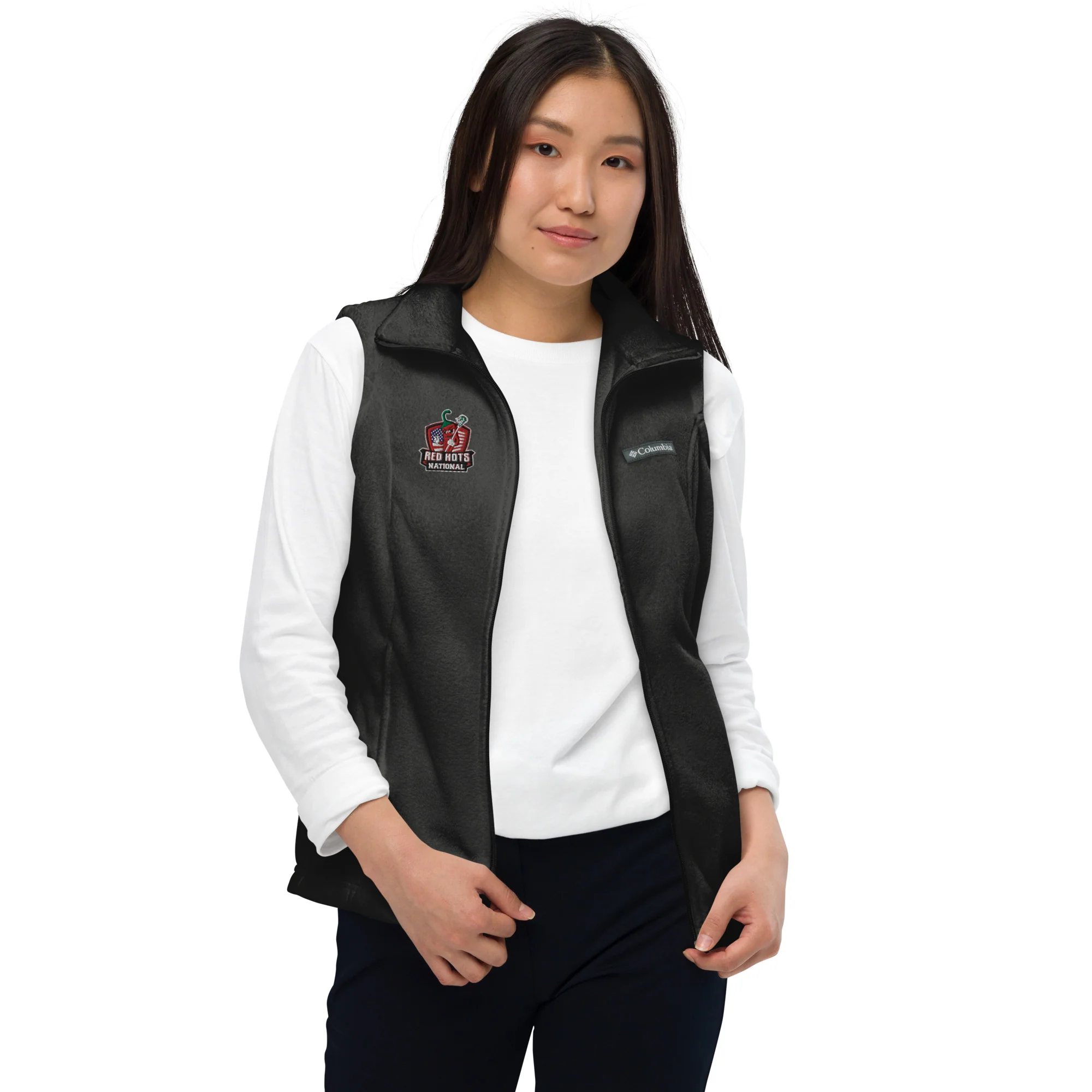 Red Hots Women’s Columbia Fleece Vest - Image 10