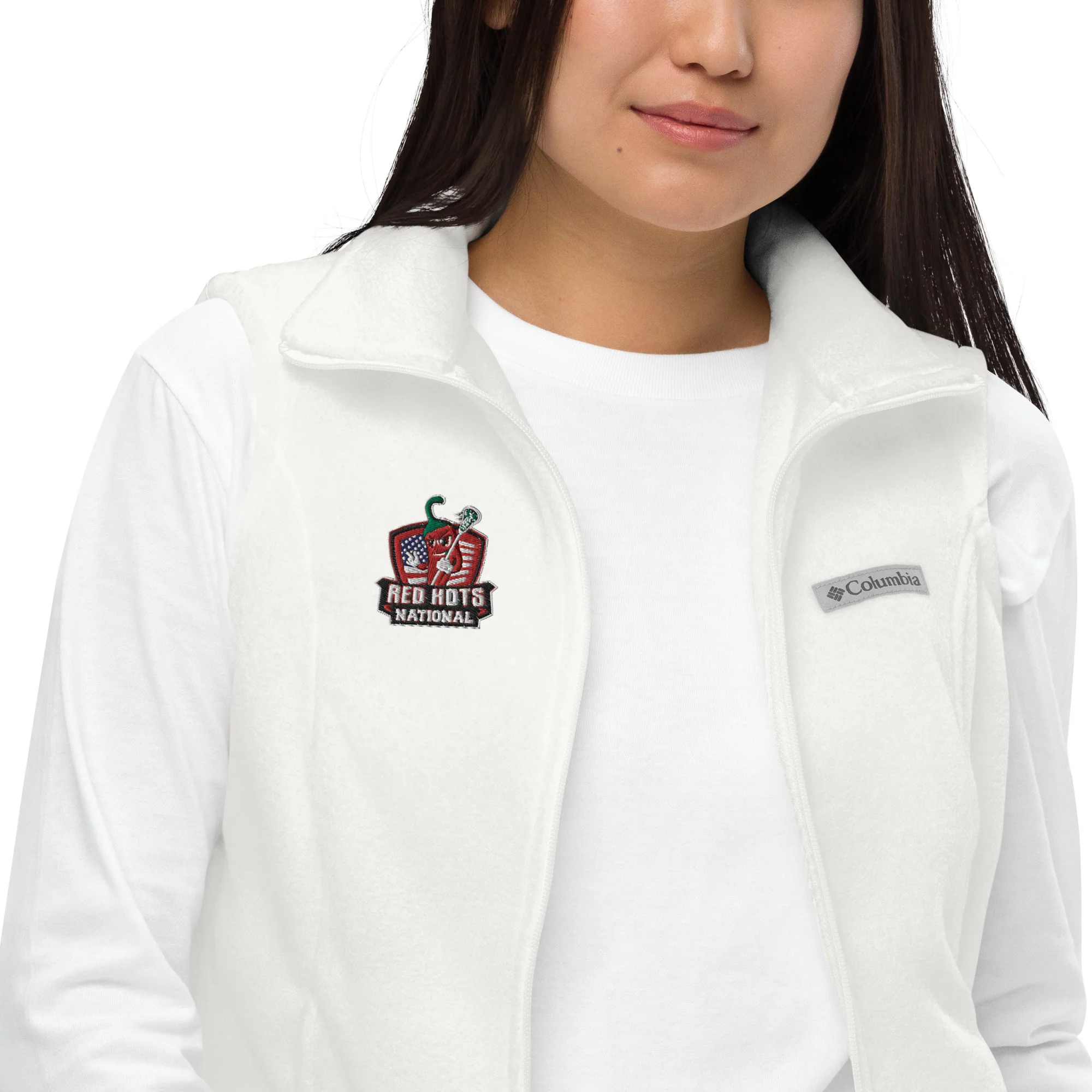Red Hots Women’s Columbia Fleece Vest - Image 14