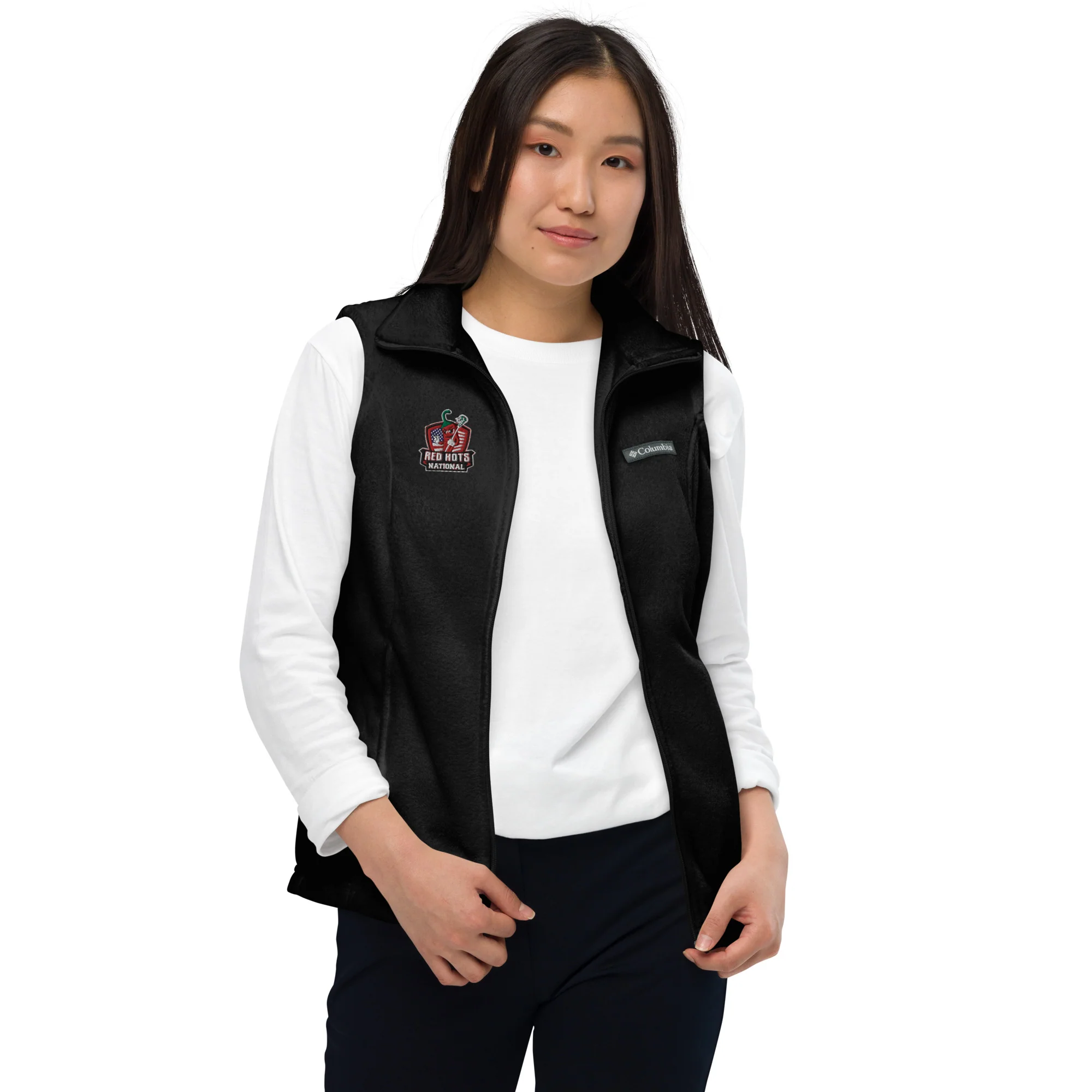 Red Hots Women’s Columbia Fleece Vest - Image 5