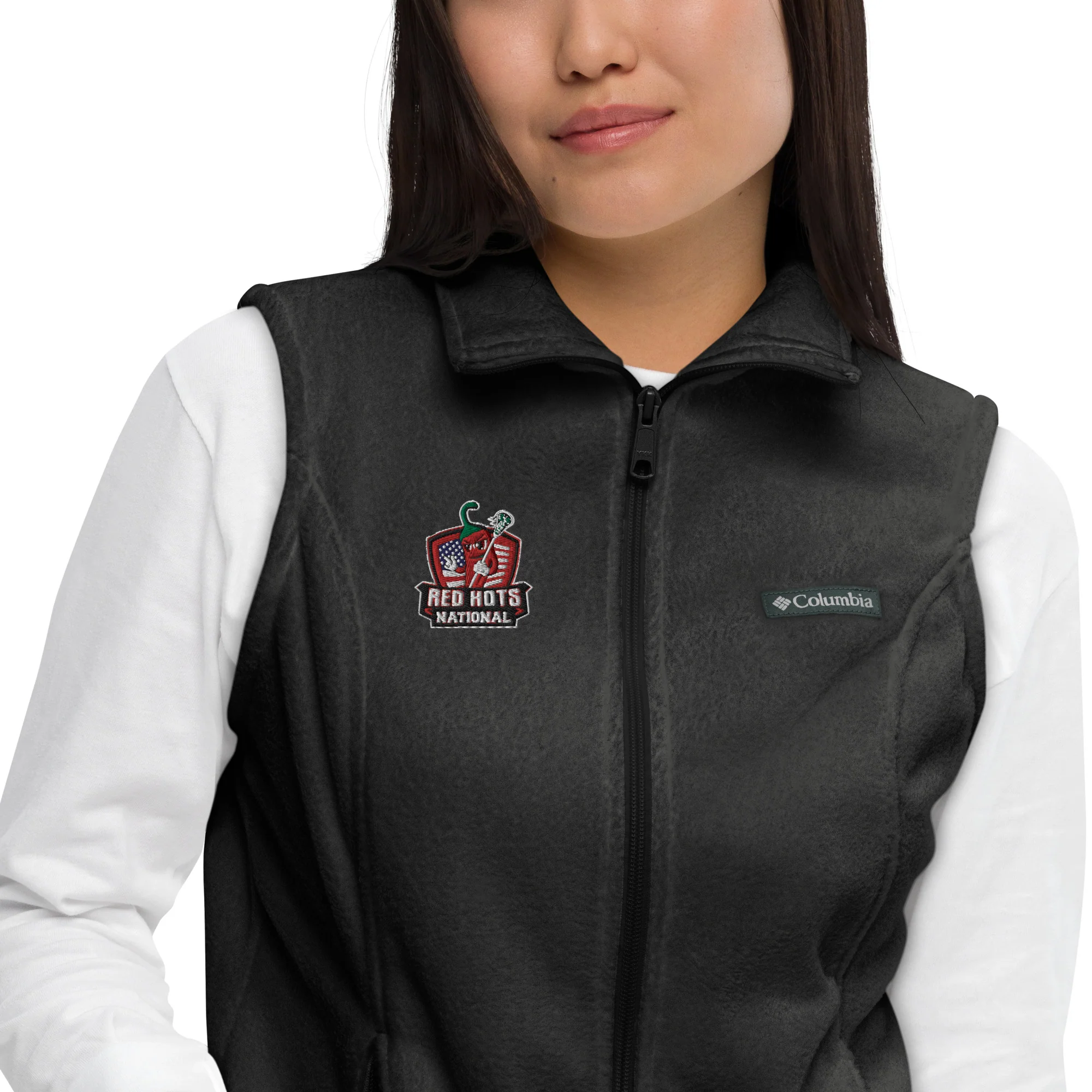 Red Hots Women’s Columbia Fleece Vest - Image 6