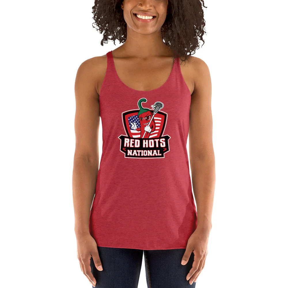 Red Hots Women's Racerback Tank - Image 4