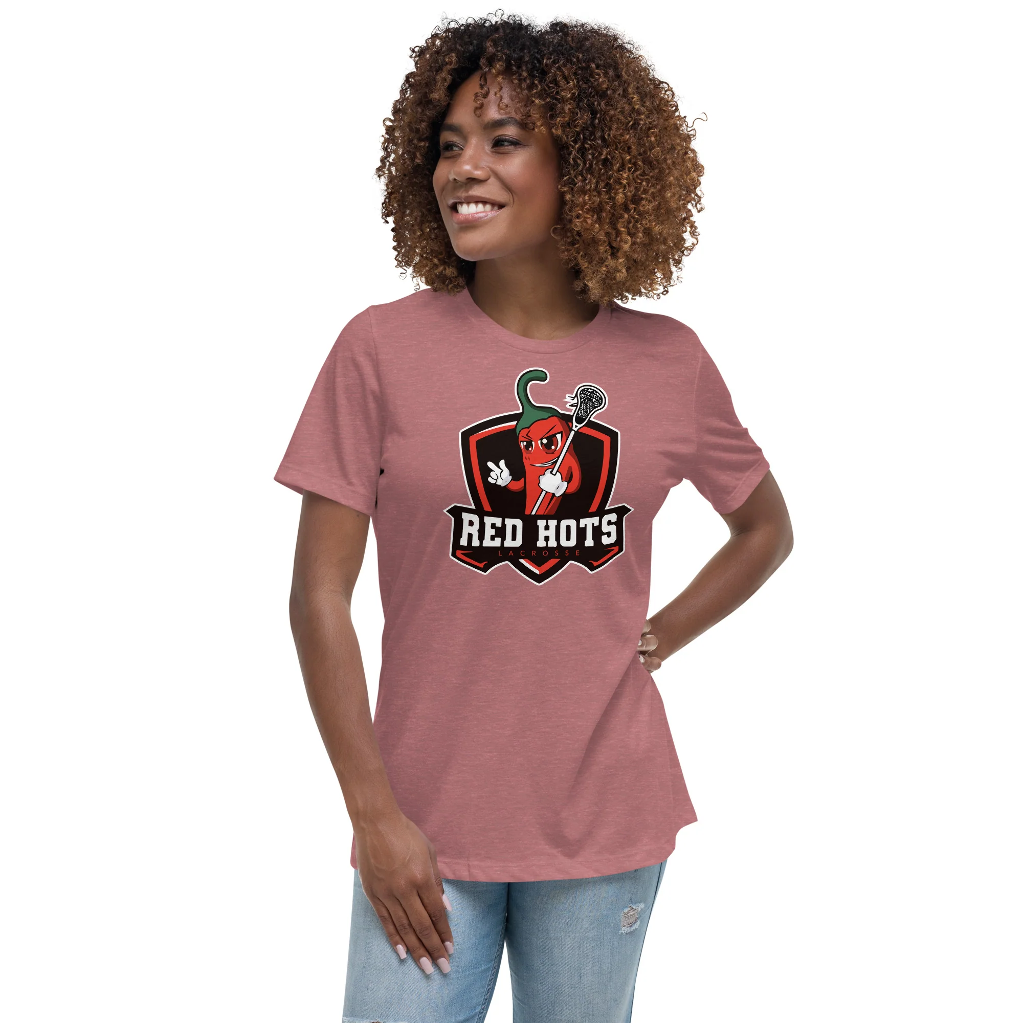 Red Hots Women's Relaxed T-Shirt - Image 3