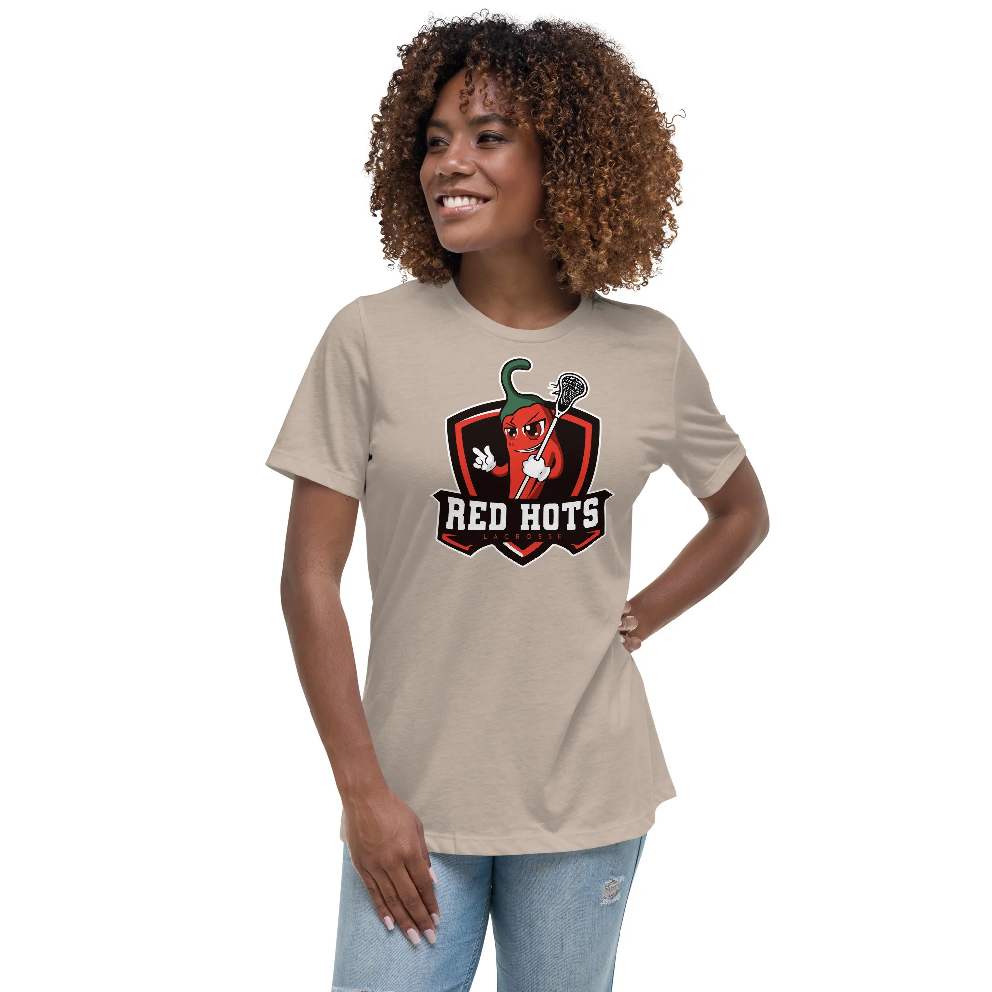 Red Hots Women's Relaxed T-Shirt - Image 7