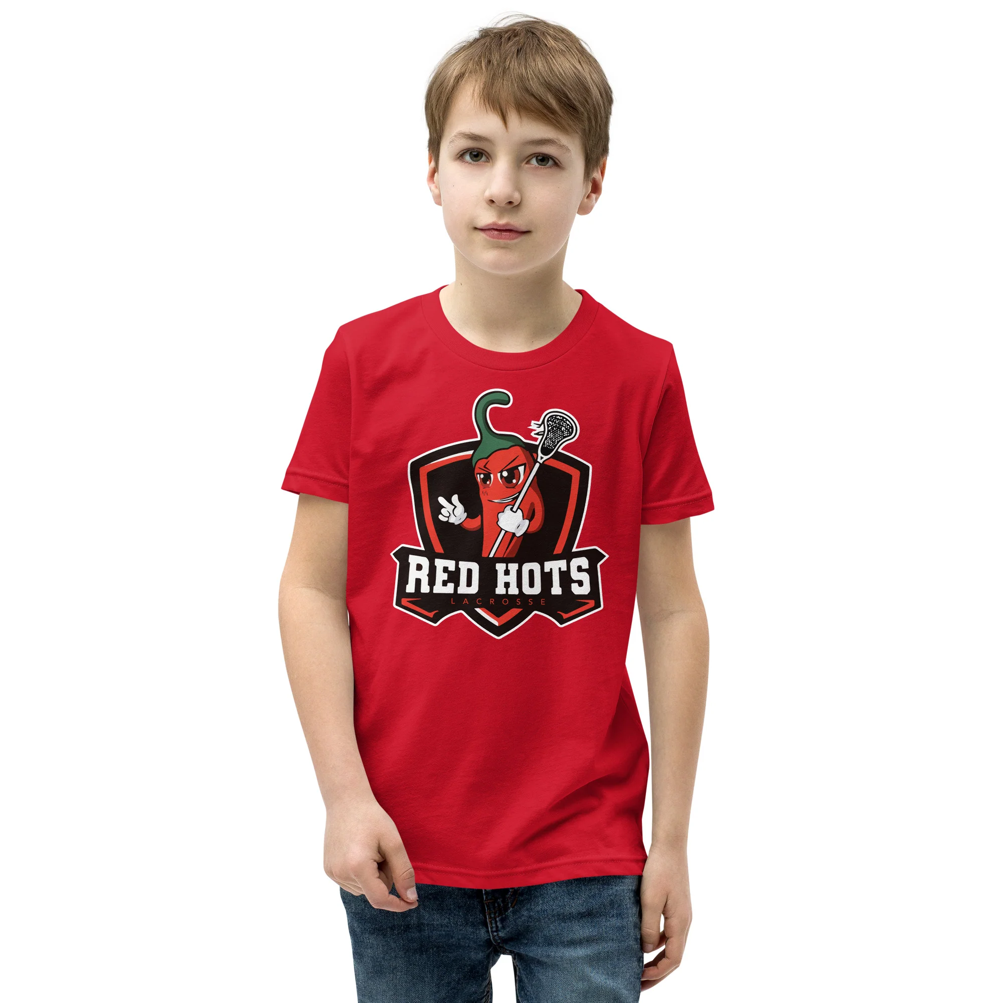 Red Hots Youth Short Sleeve T-Shirt - Image 3