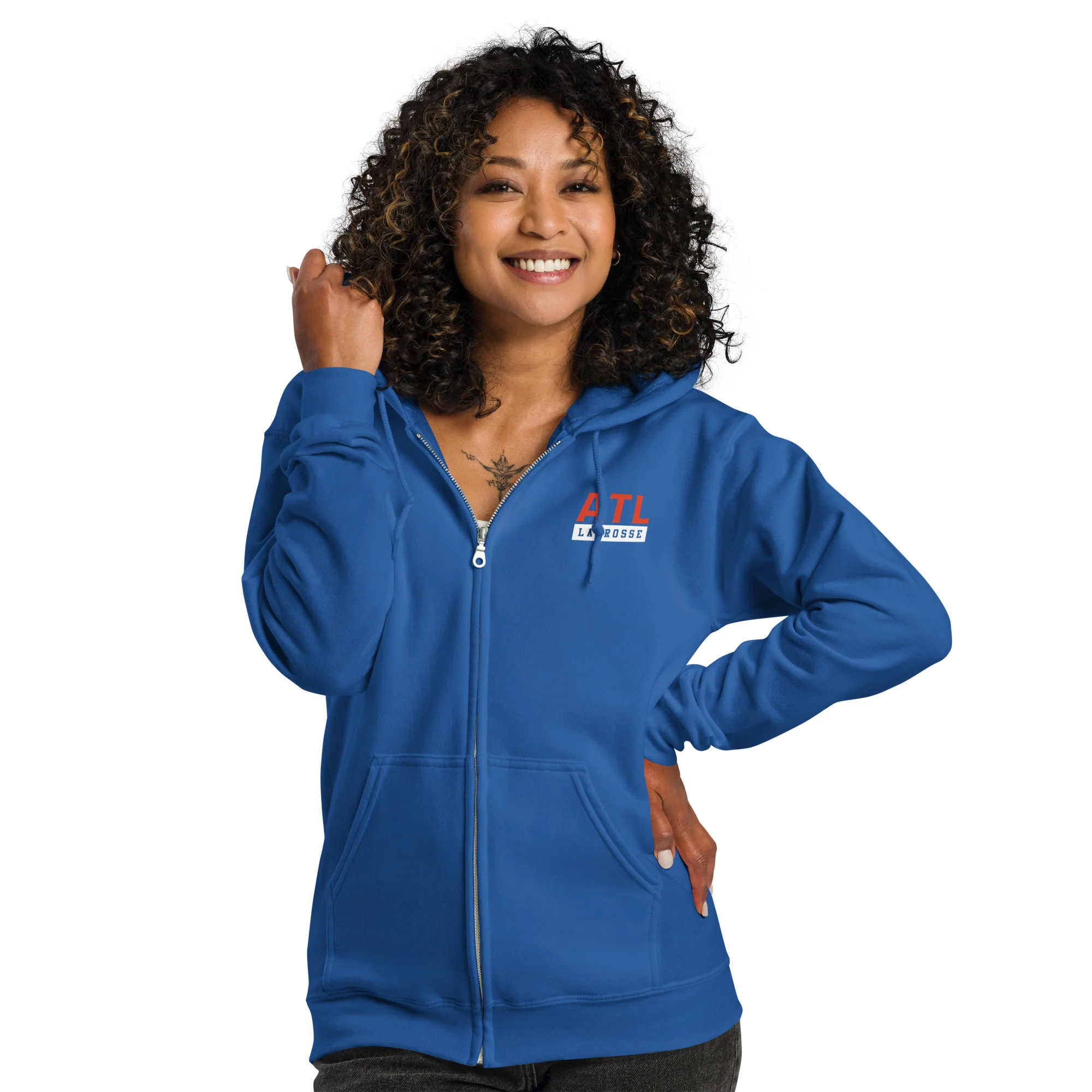 Rhino ATL Unisex heavy blend zip hoodie - Image 3