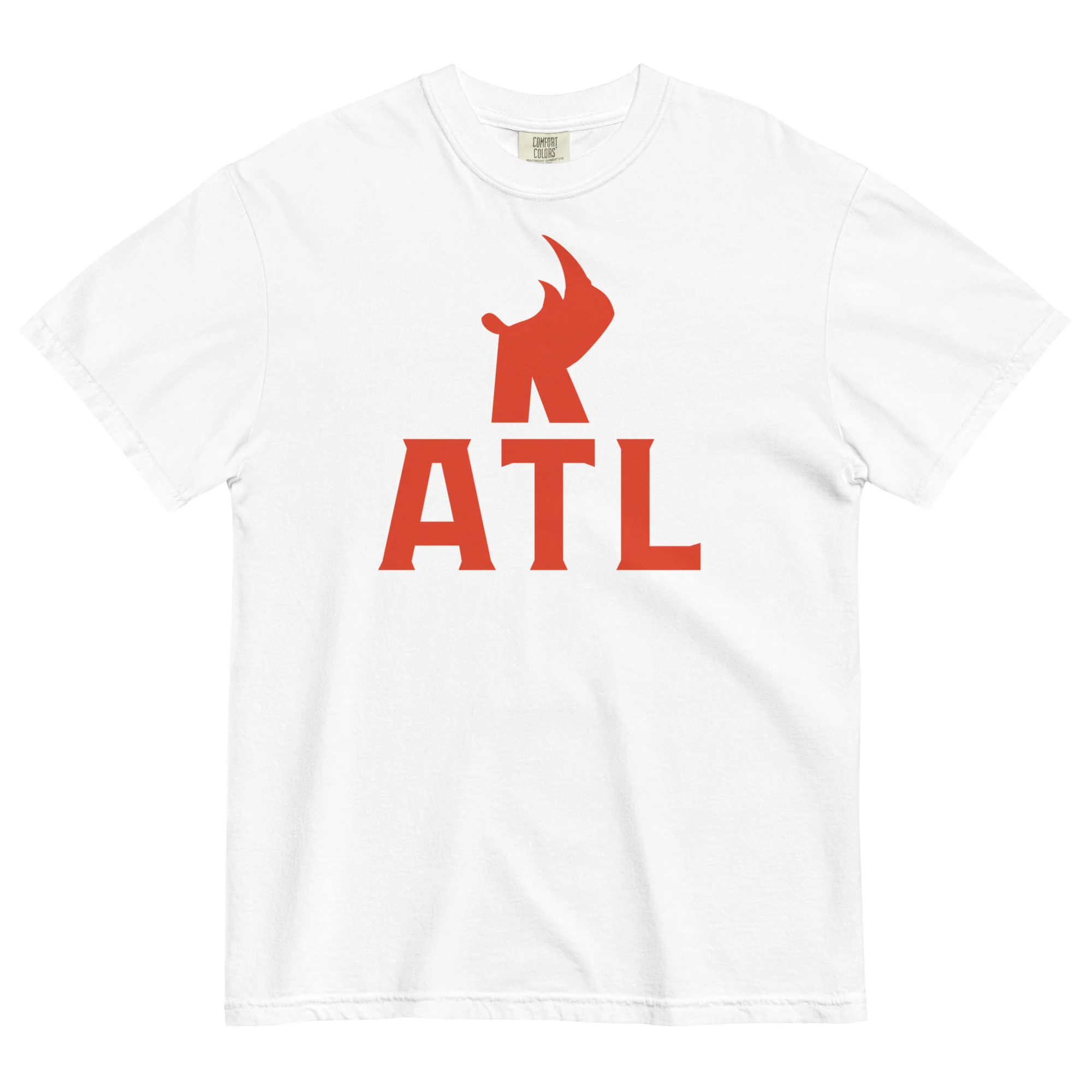Rhino ATL Unisex Heavyweight T-shirt - Image 5