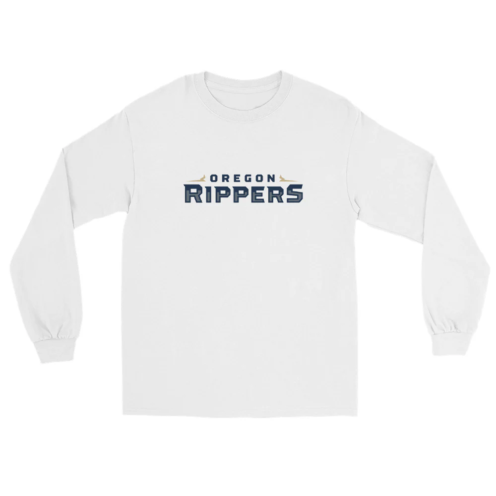 Rippers Txt Men’s Long Sleeve Shirt - Image 2