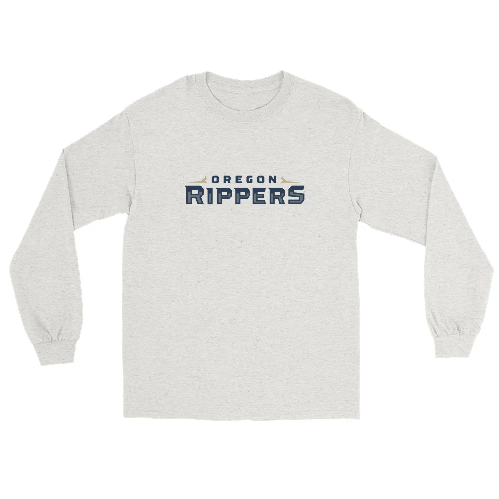 Rippers Txt Men’s Long Sleeve Shirt - Image 3