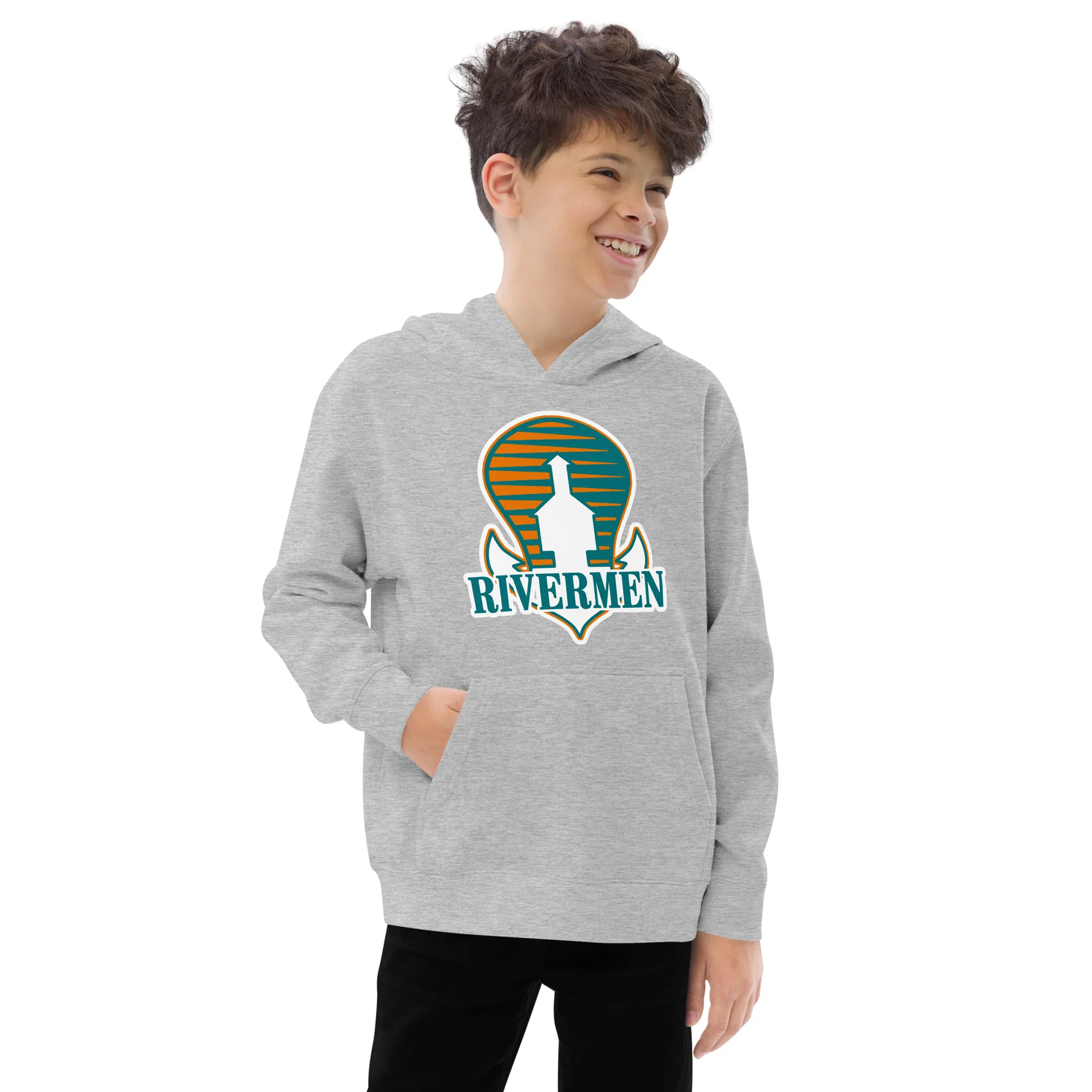 Rivermen YOUTH fleece hoodie - Image 4