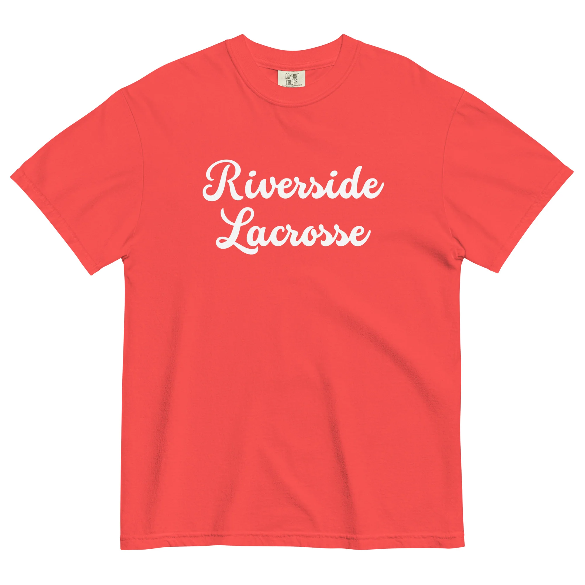Riverside Script Unisex Garment-Dyed T-Shirt - Image 5