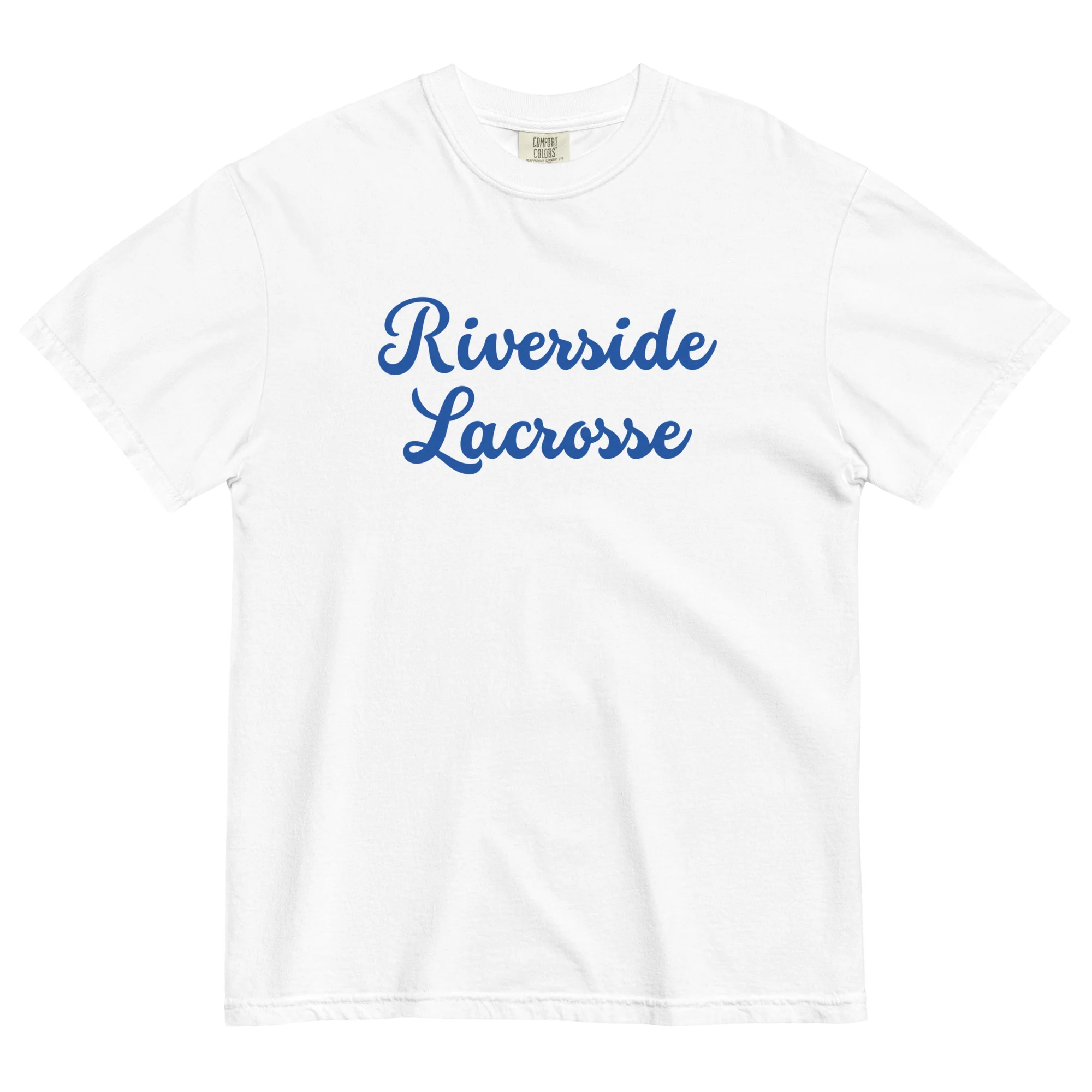 Riverside Script Unisex Garment-Dyed T-Shirt - Image 6