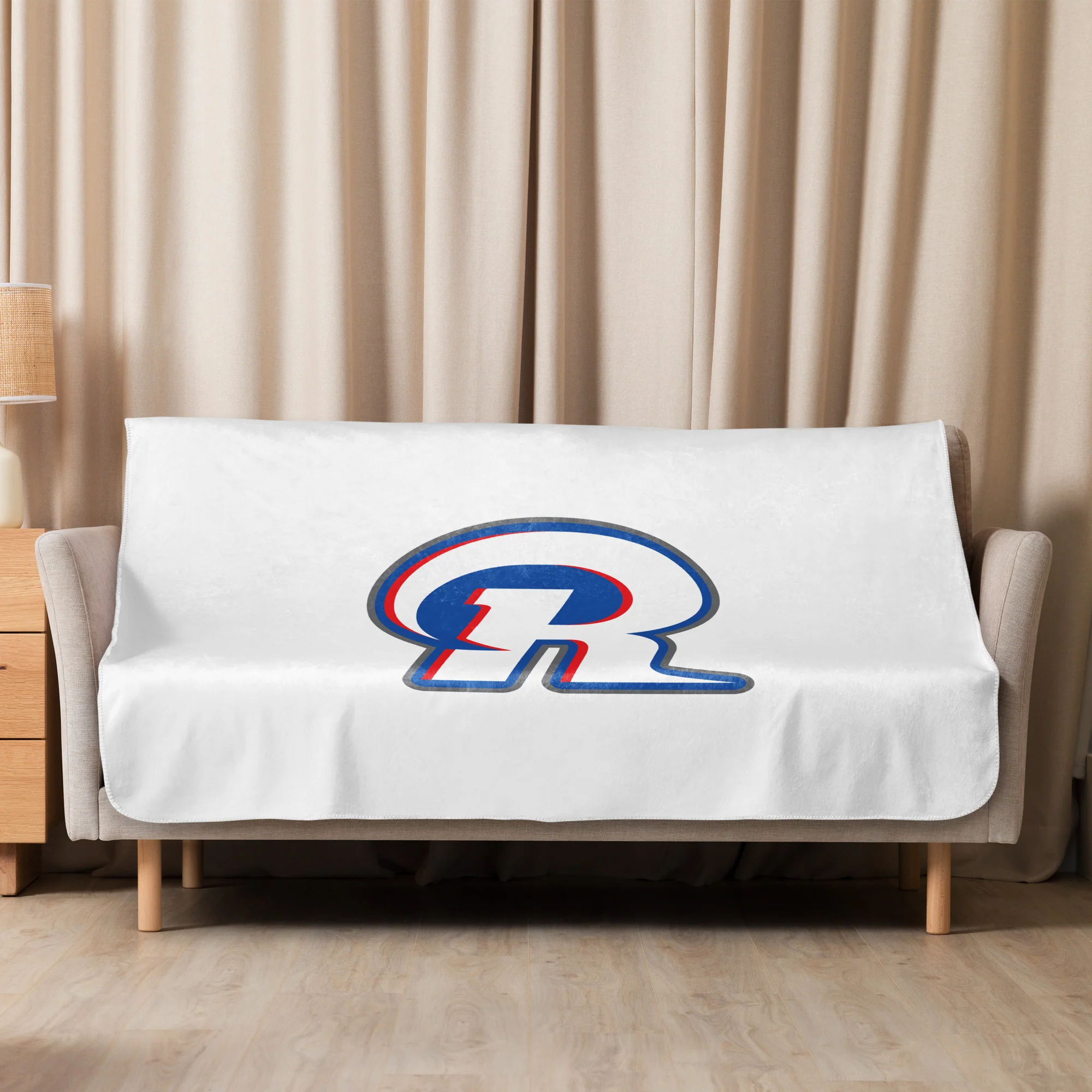 Riverside Sherpa blanket-  White - Image 3