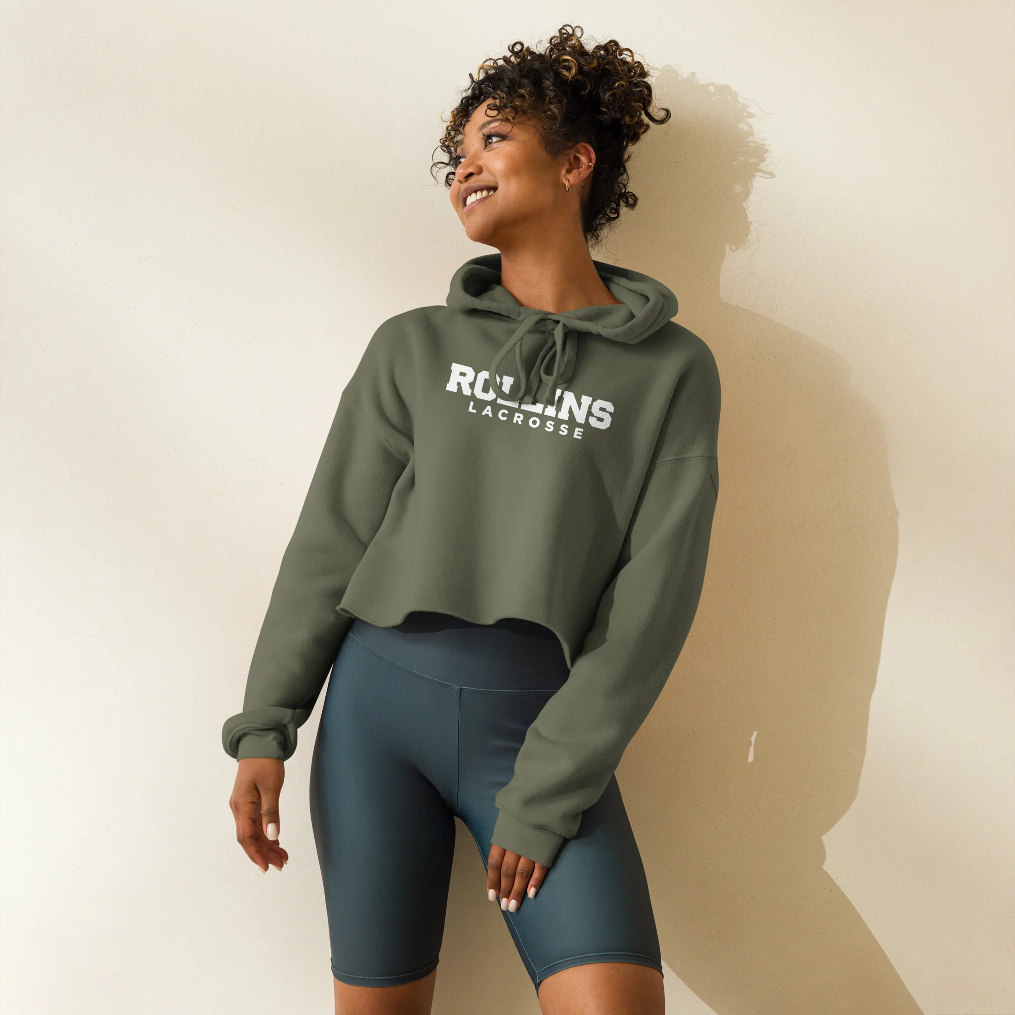 Rollins Crop Hoodie - Image 5