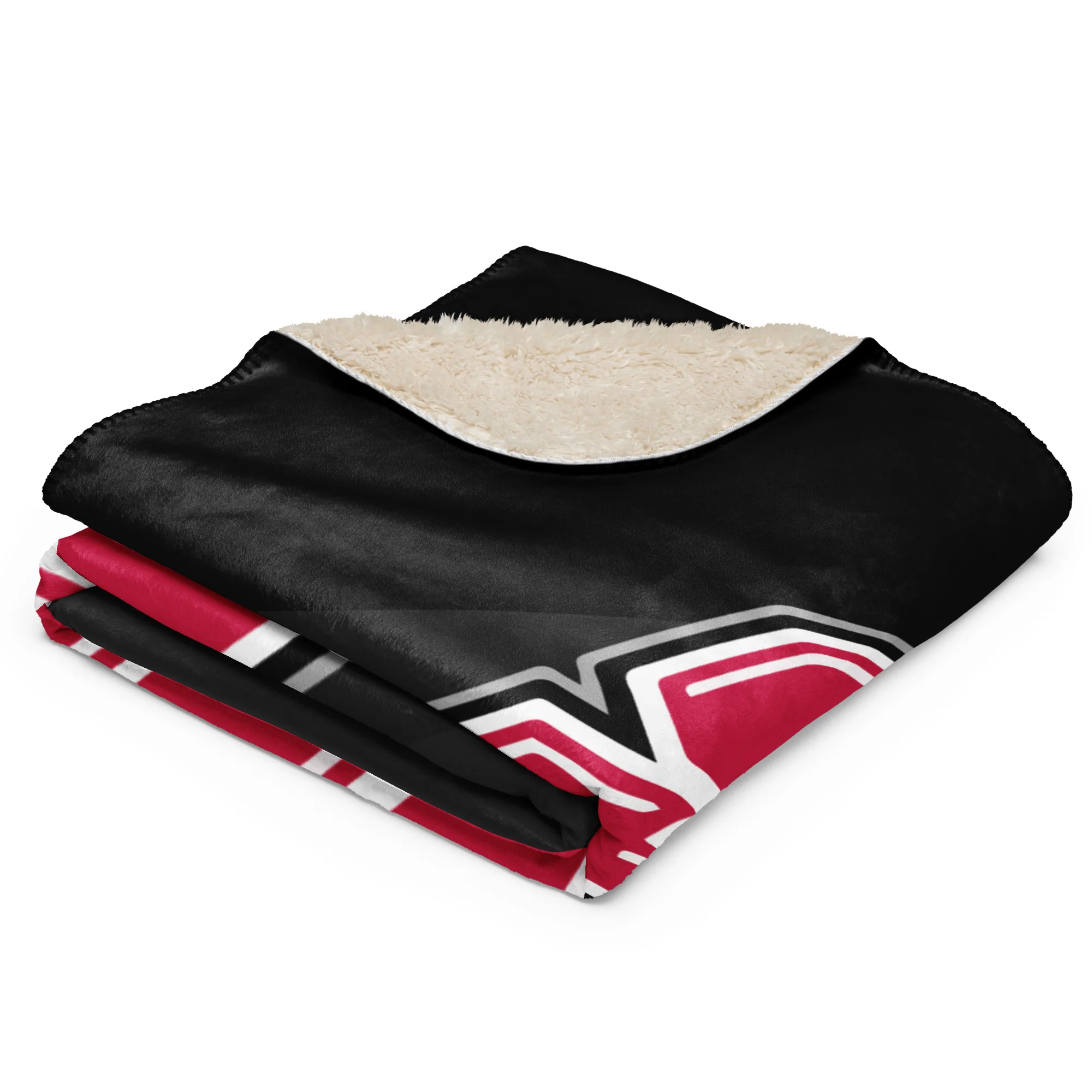 Sacred Heart Sherpa blanket - Image 6