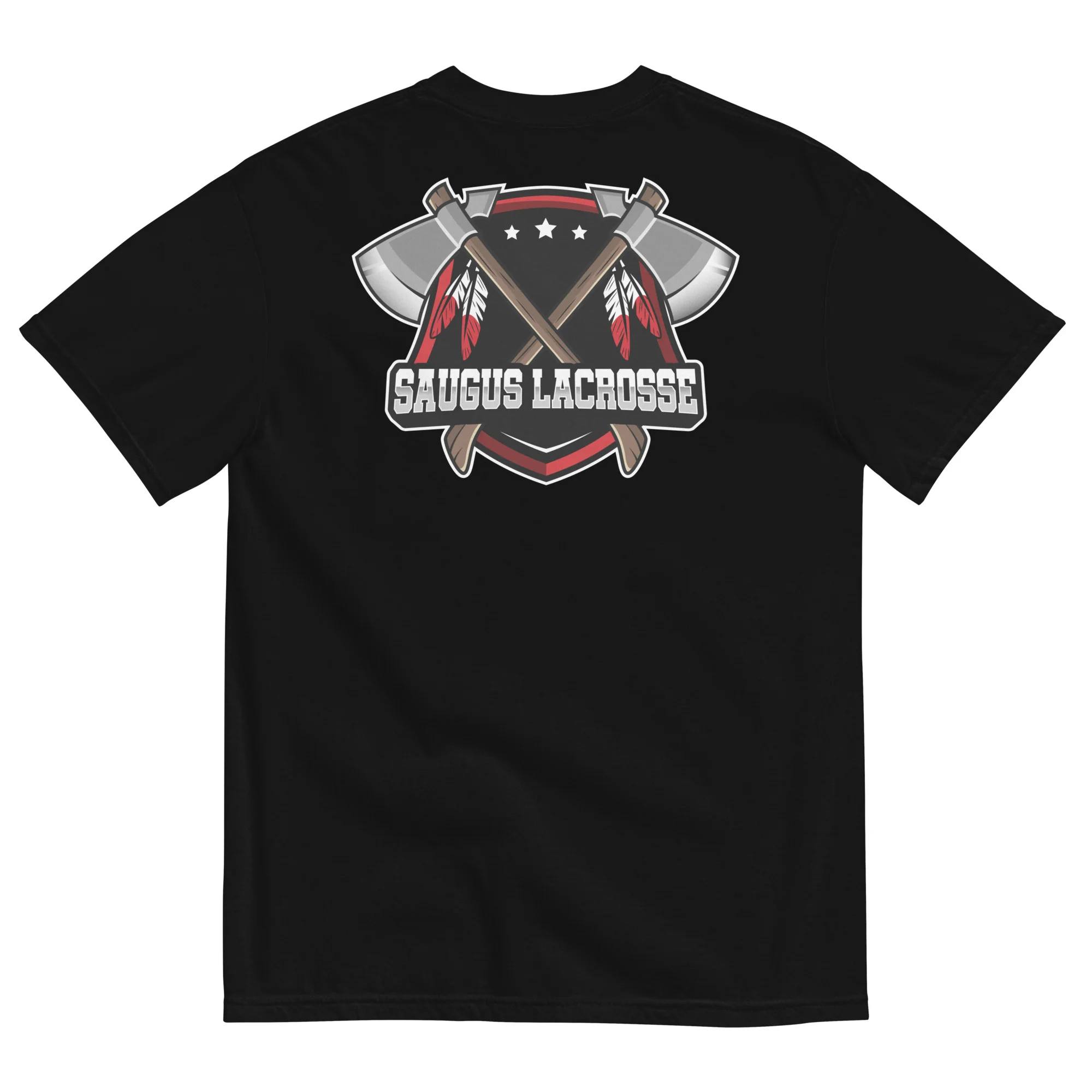 Saugus Unisex Heavyweight t-shirt - Image 3