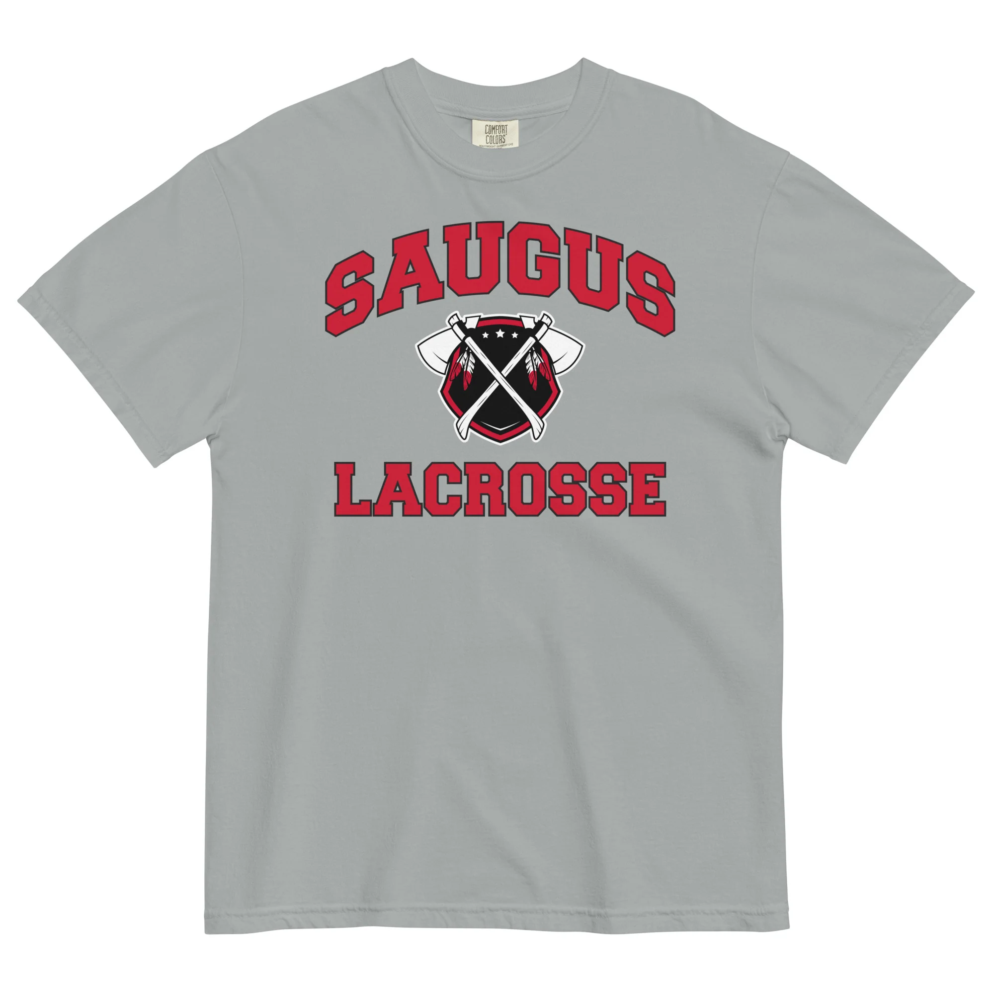 Saugus Unisex Heavyweight t-shirt - Image 3