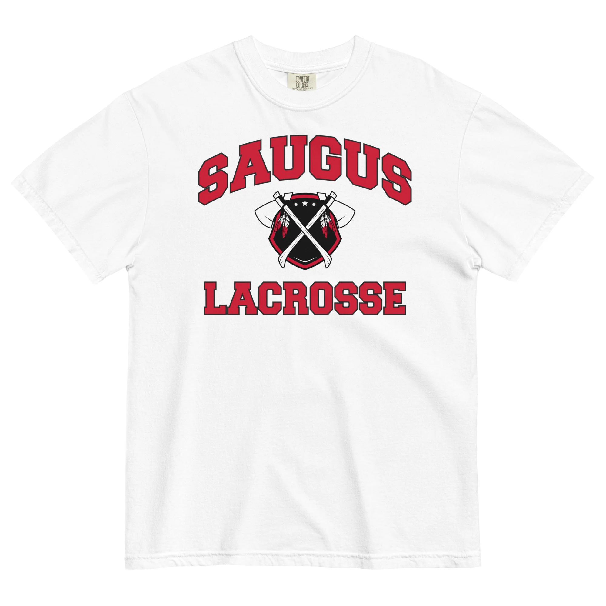 Saugus Unisex Heavyweight t-shirt - Image 4