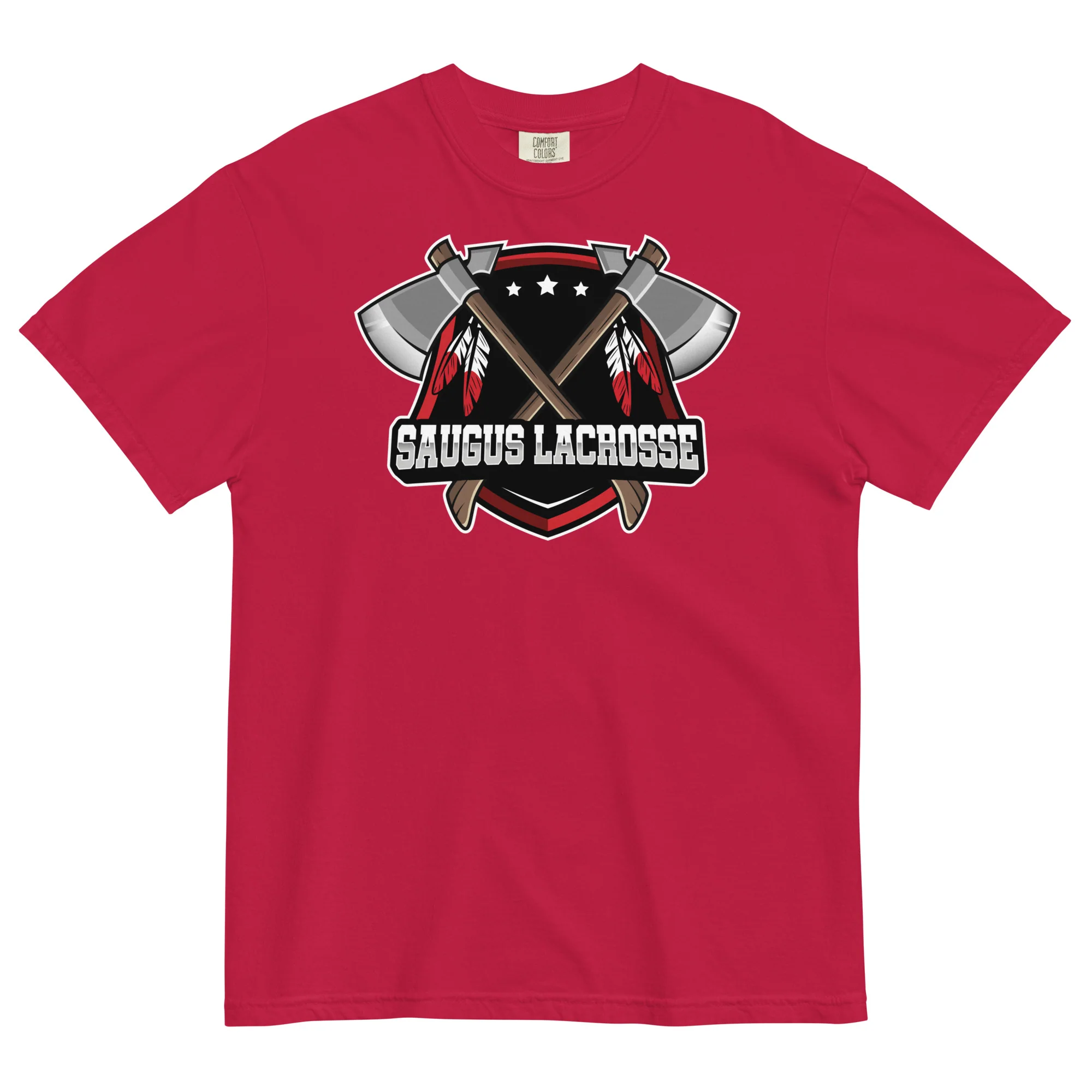 Saugus Unisex Heavyweight t-shirt - Image 2