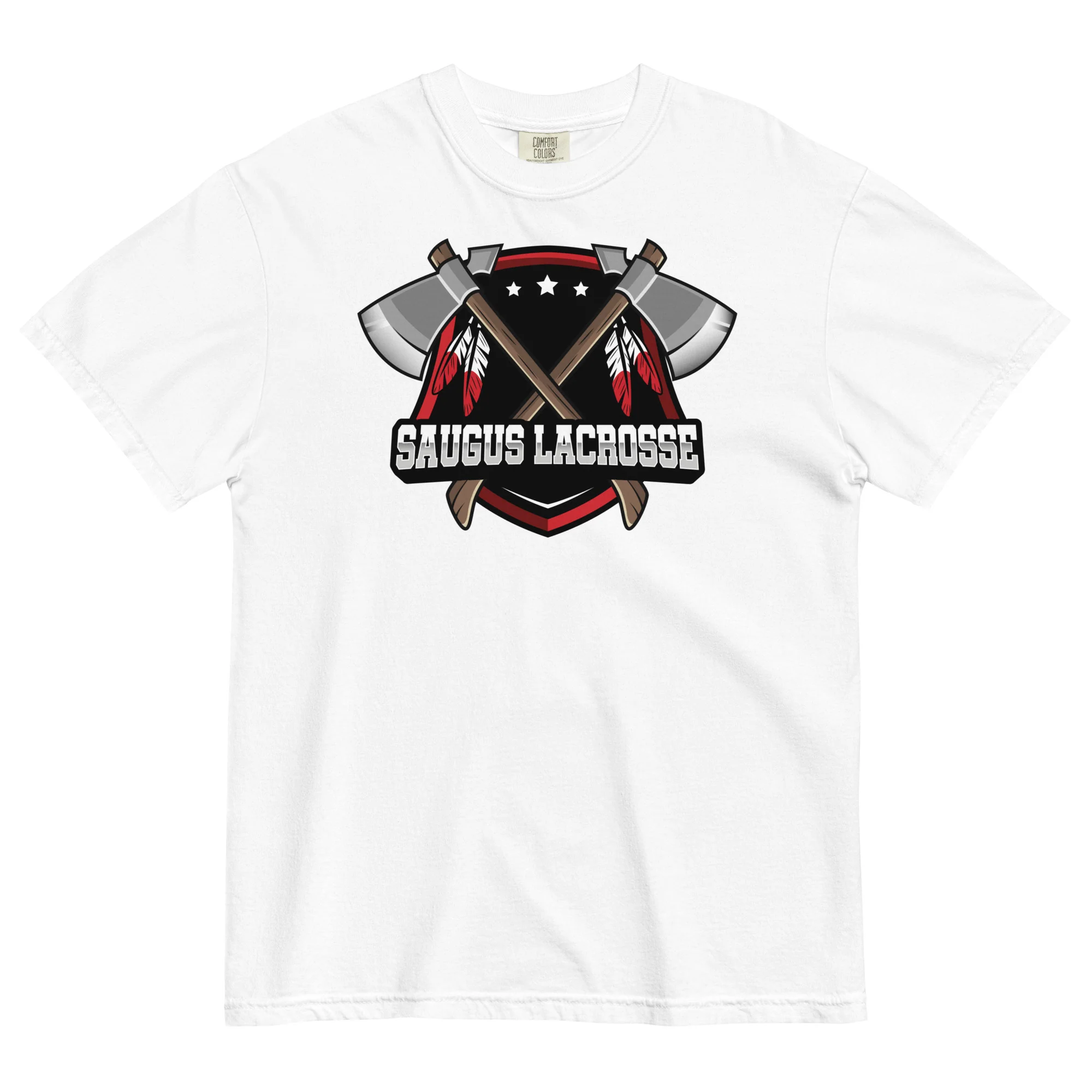 Saugus Unisex Heavyweight t-shirt - Image 5
