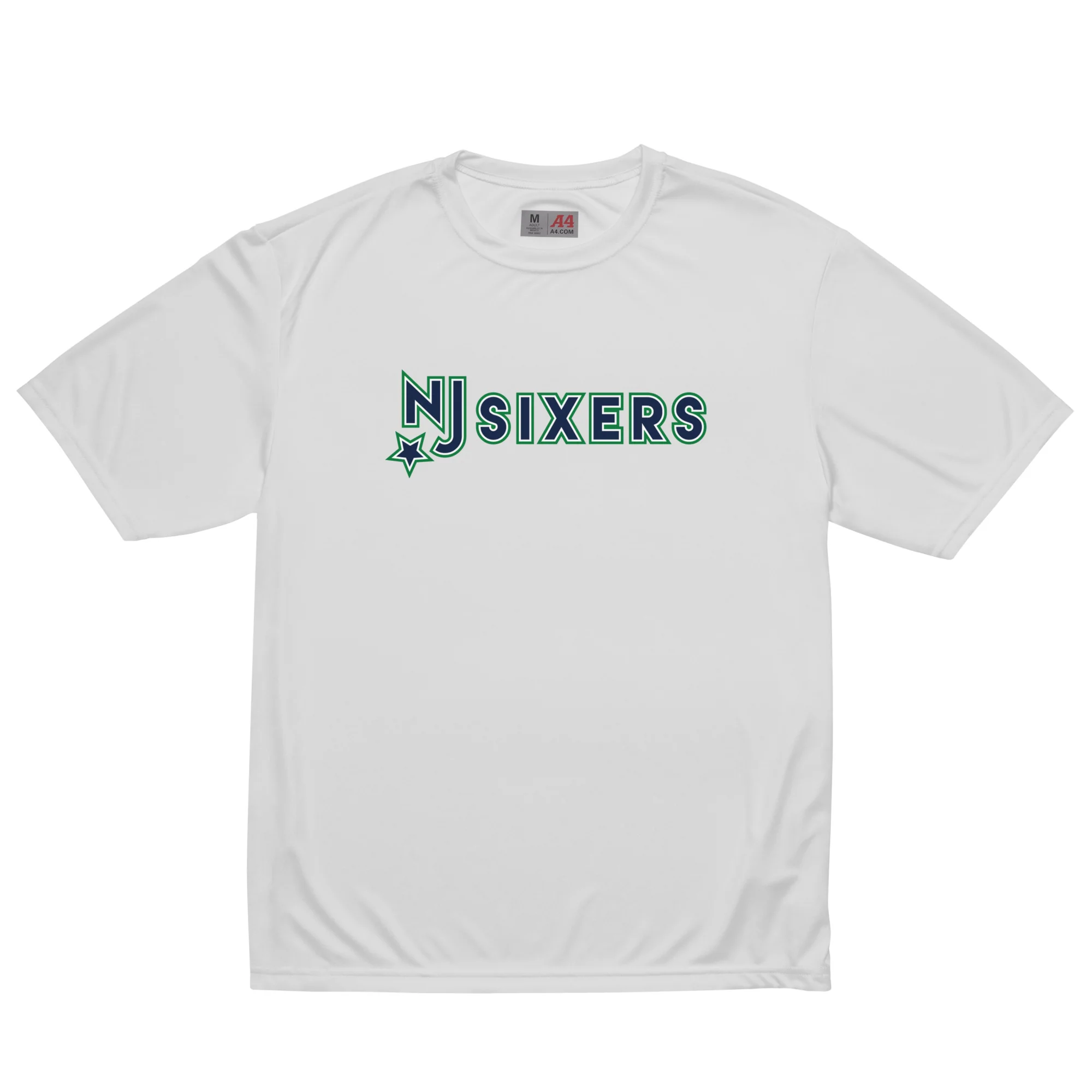Sixers Unisex performance t-shirt