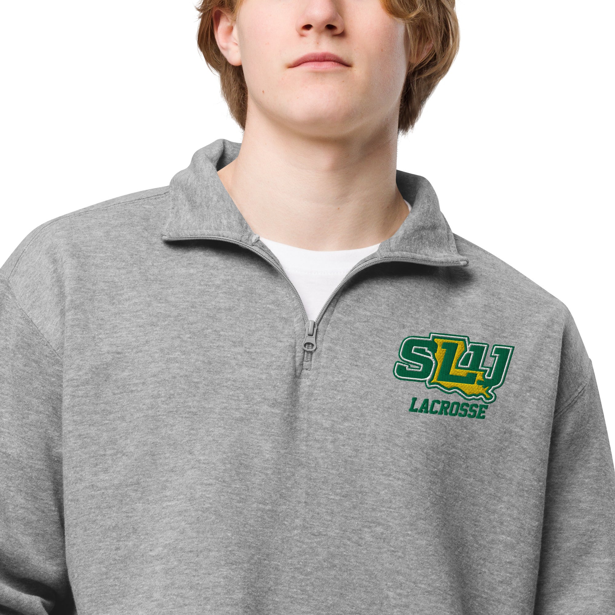 SLU Unisex fleece pullover - Image 4
