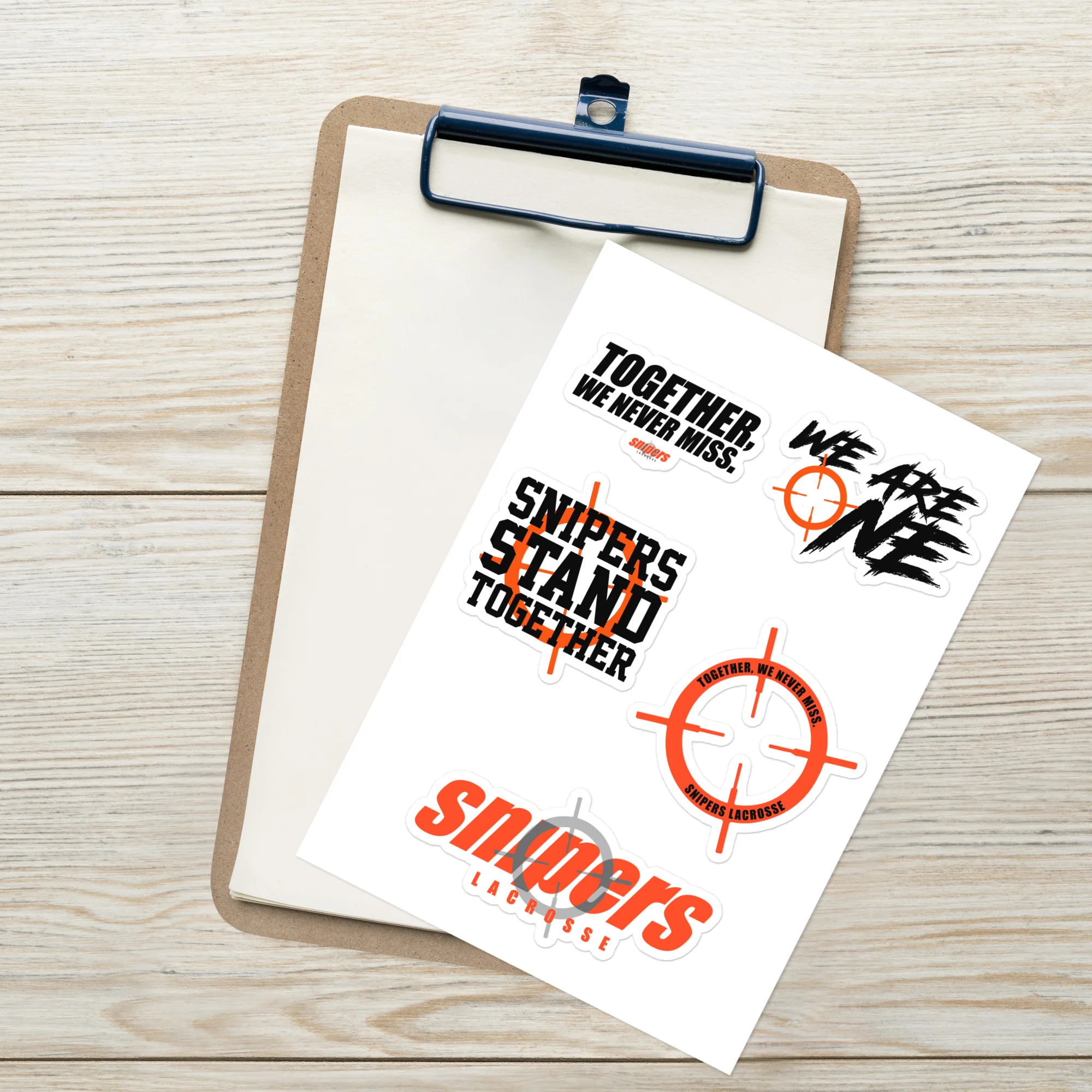 Snipers Sticker sheet