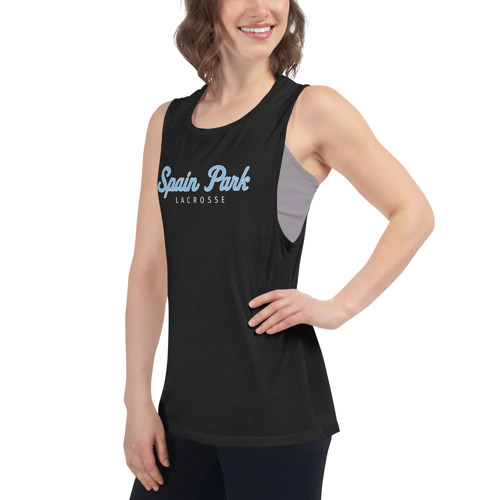SP Ladies’ Muscle Tank - Image 2
