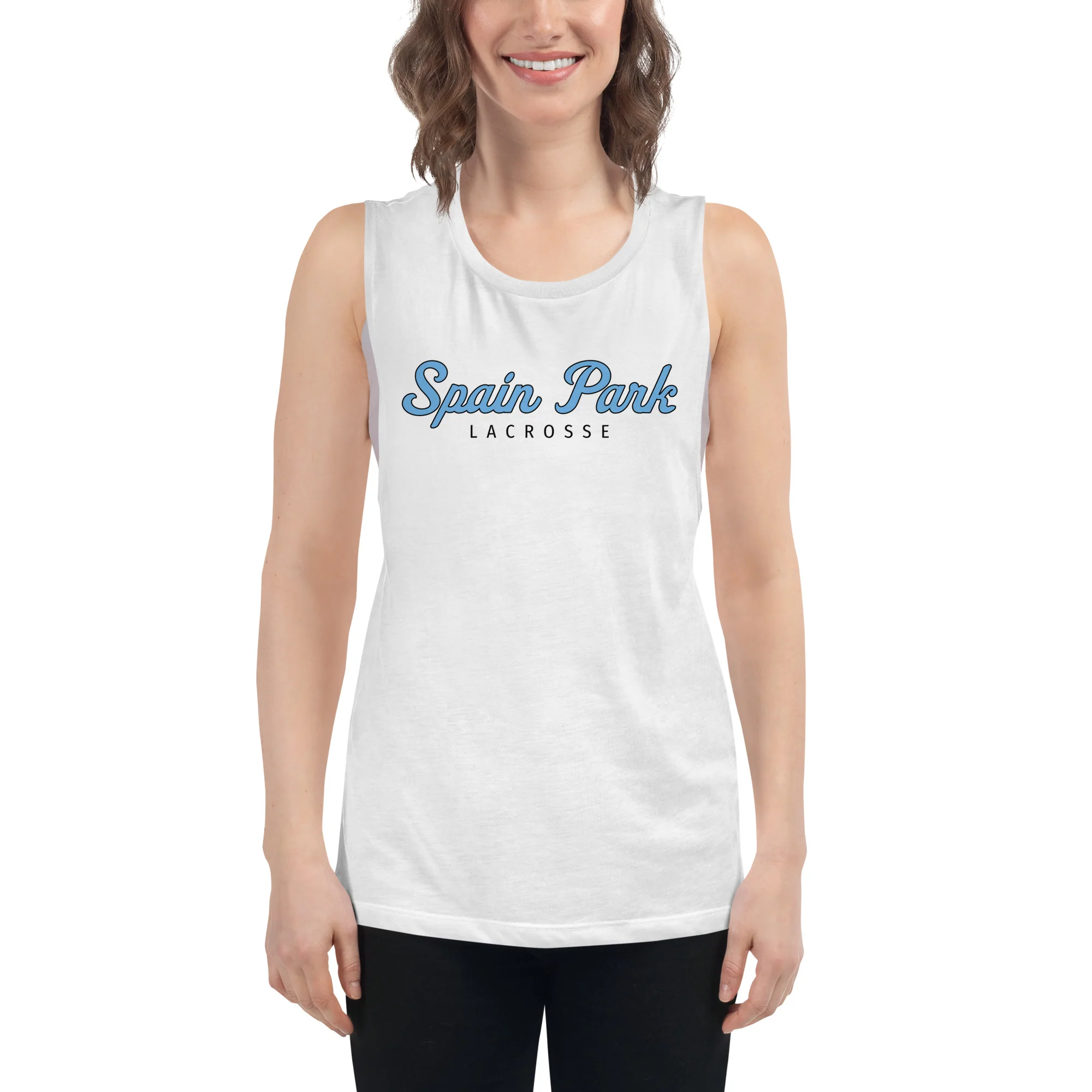 SP Ladies’ Muscle Tank - Image 4