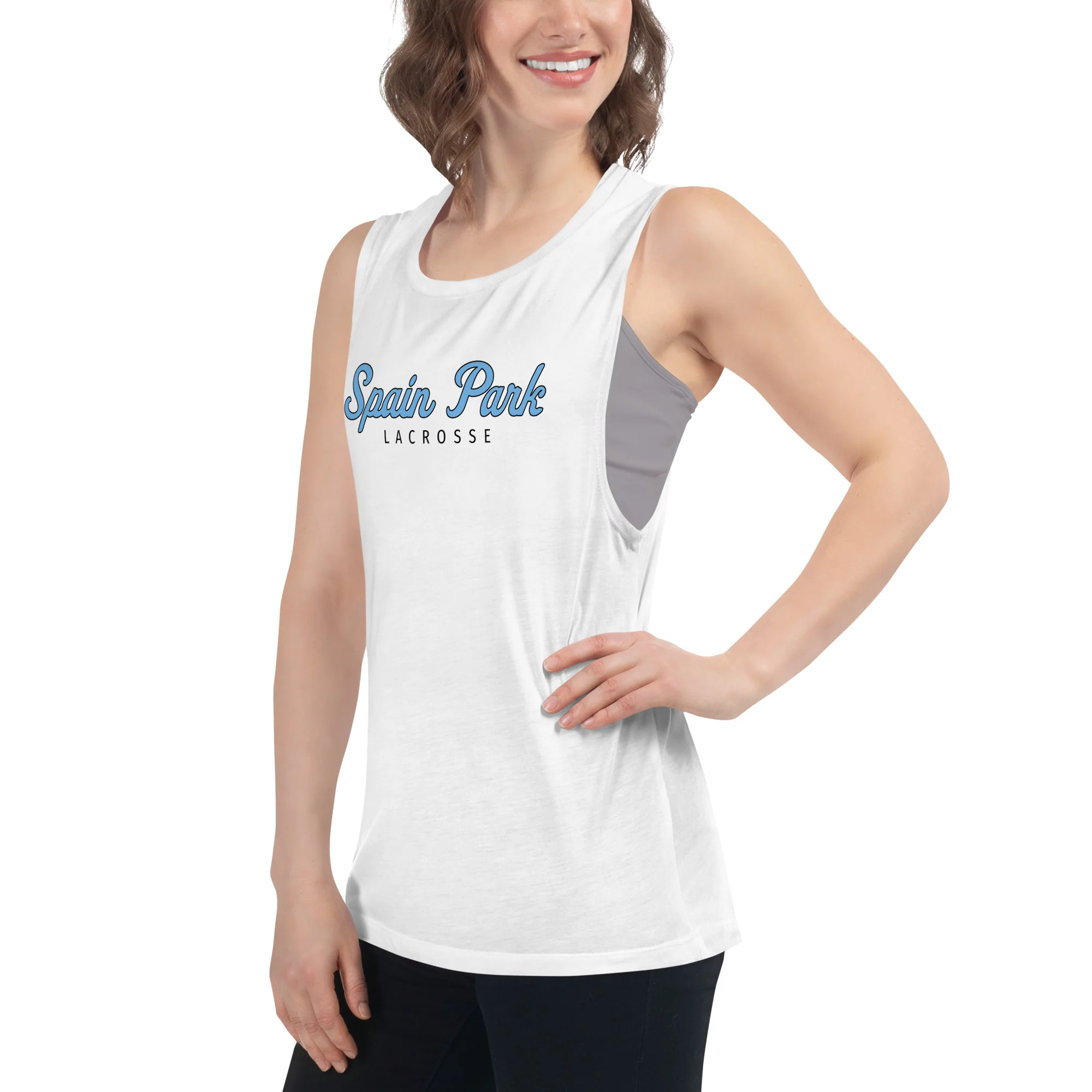 SP Ladies’ Muscle Tank - Image 5